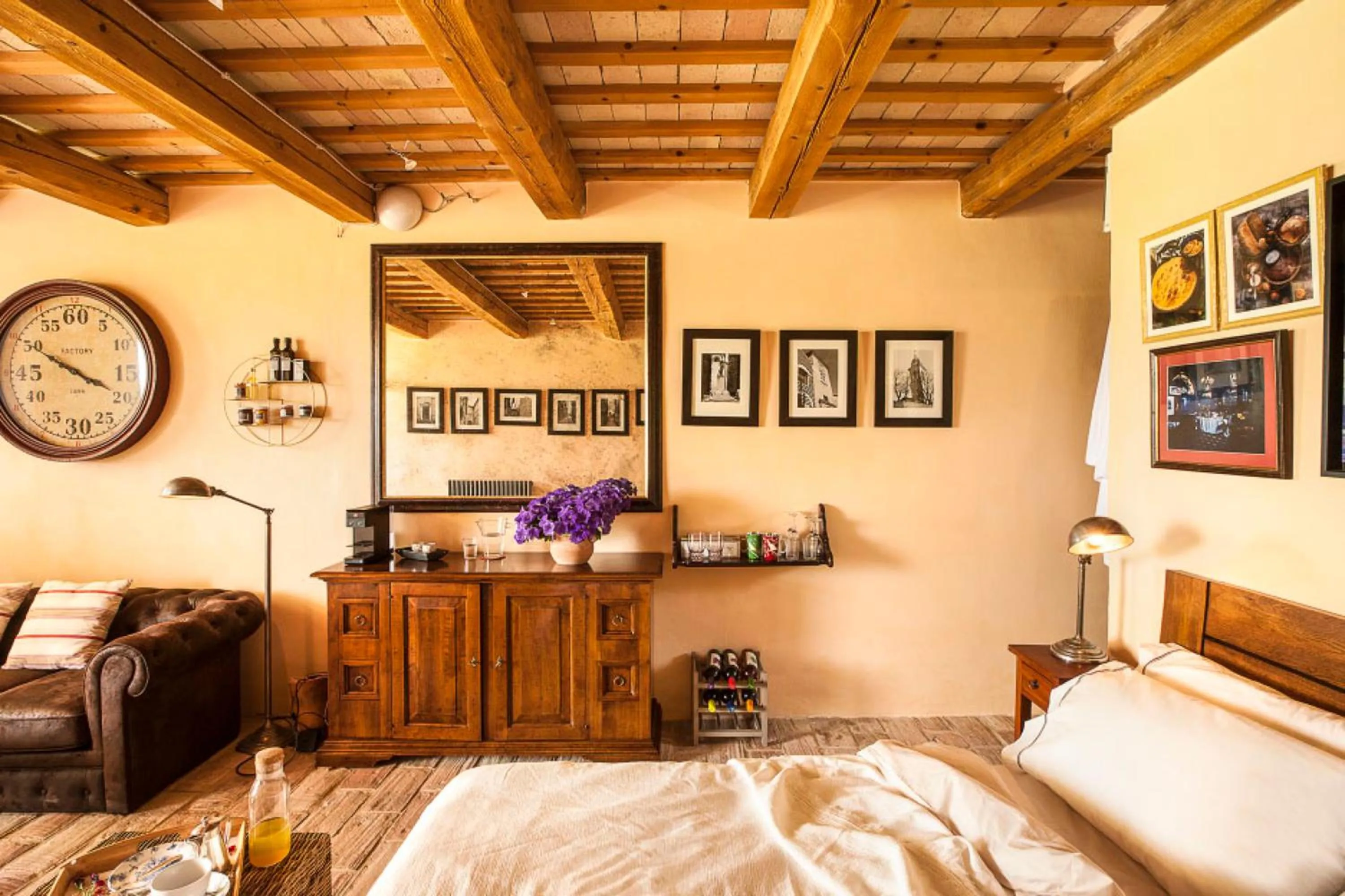 Bed in Casa San Ruffino