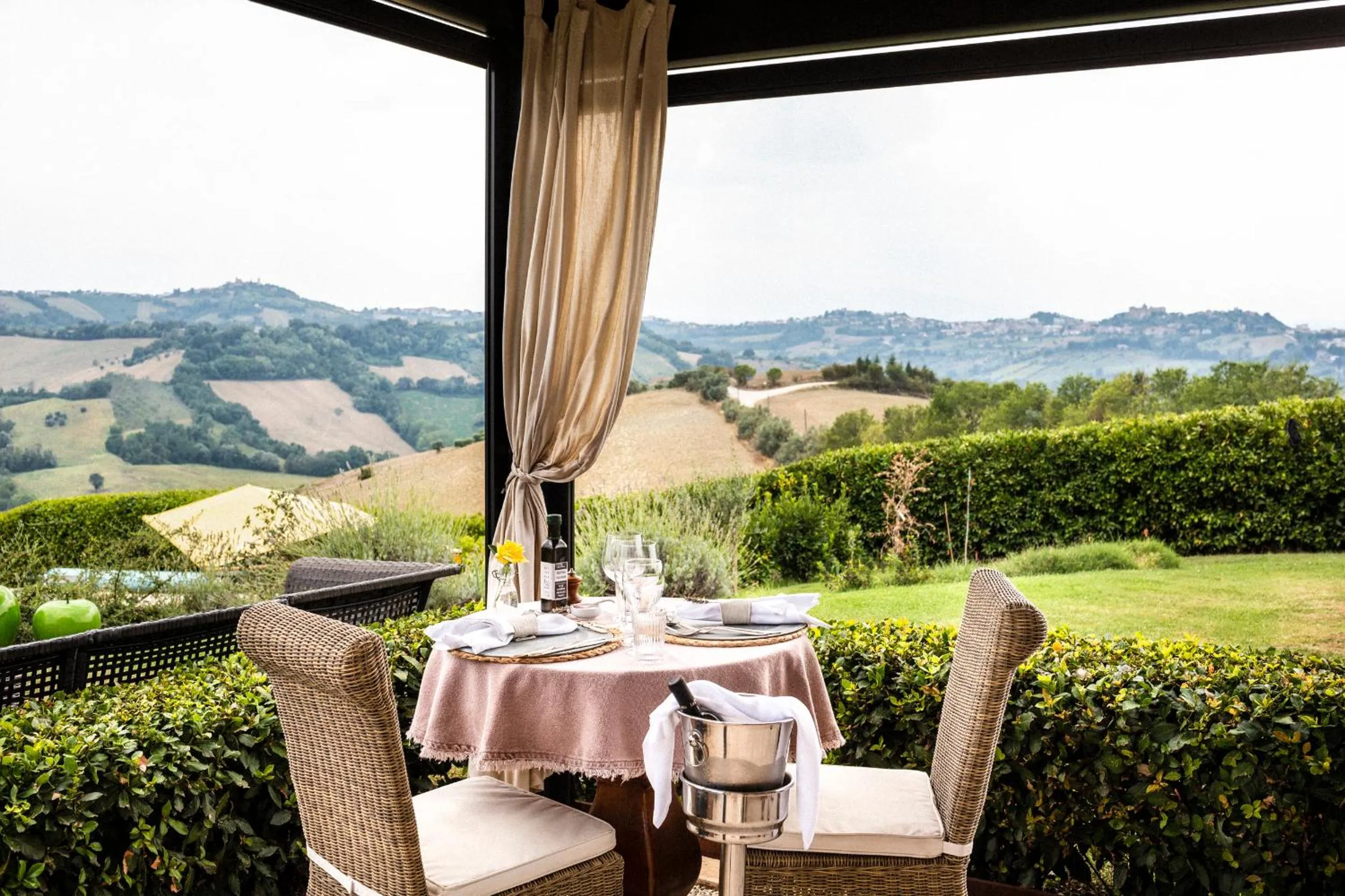 Dining area in Casa San Ruffino