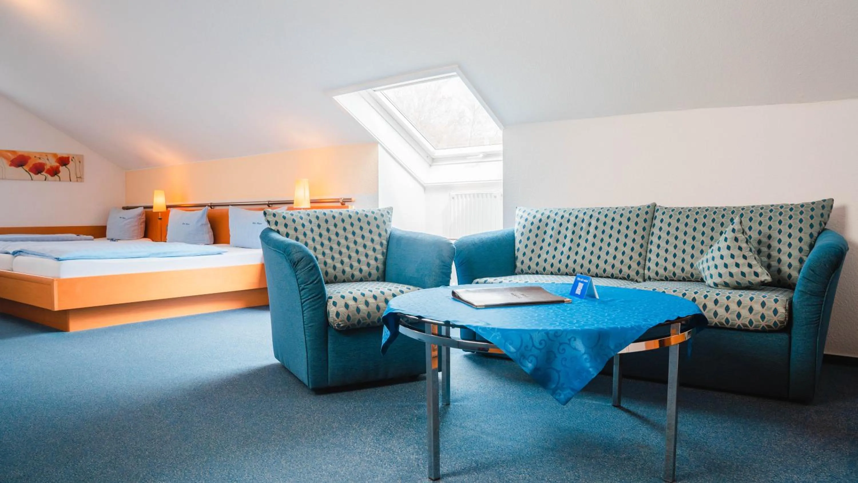 Photo of the whole room, Bed in Hotel Münster