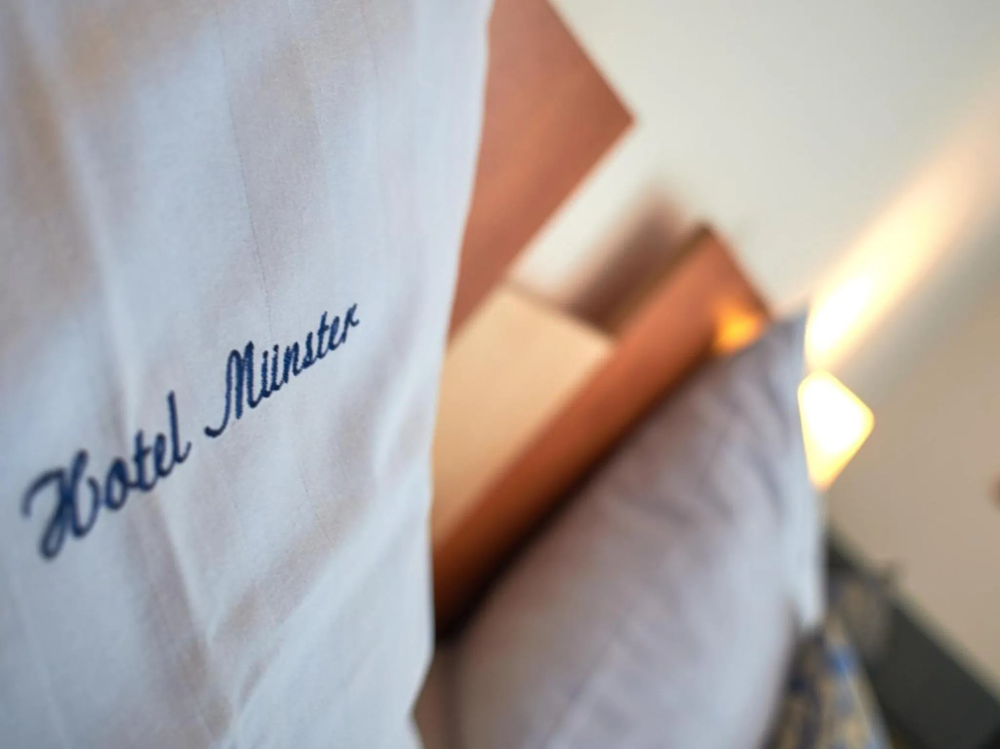 Decorative detail, Bed in Hotel Münster