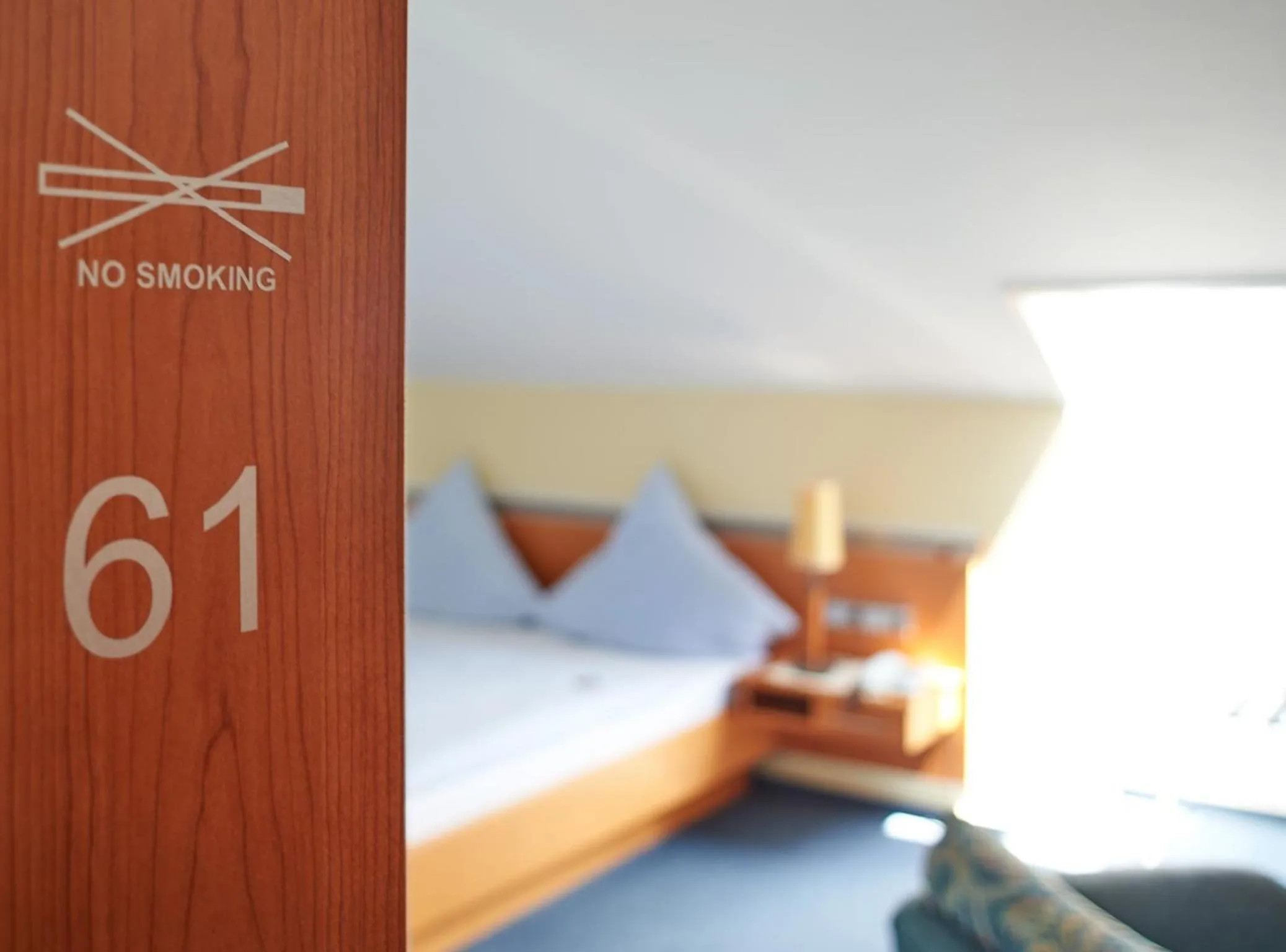 Decorative detail, Bed in Hotel Münster
