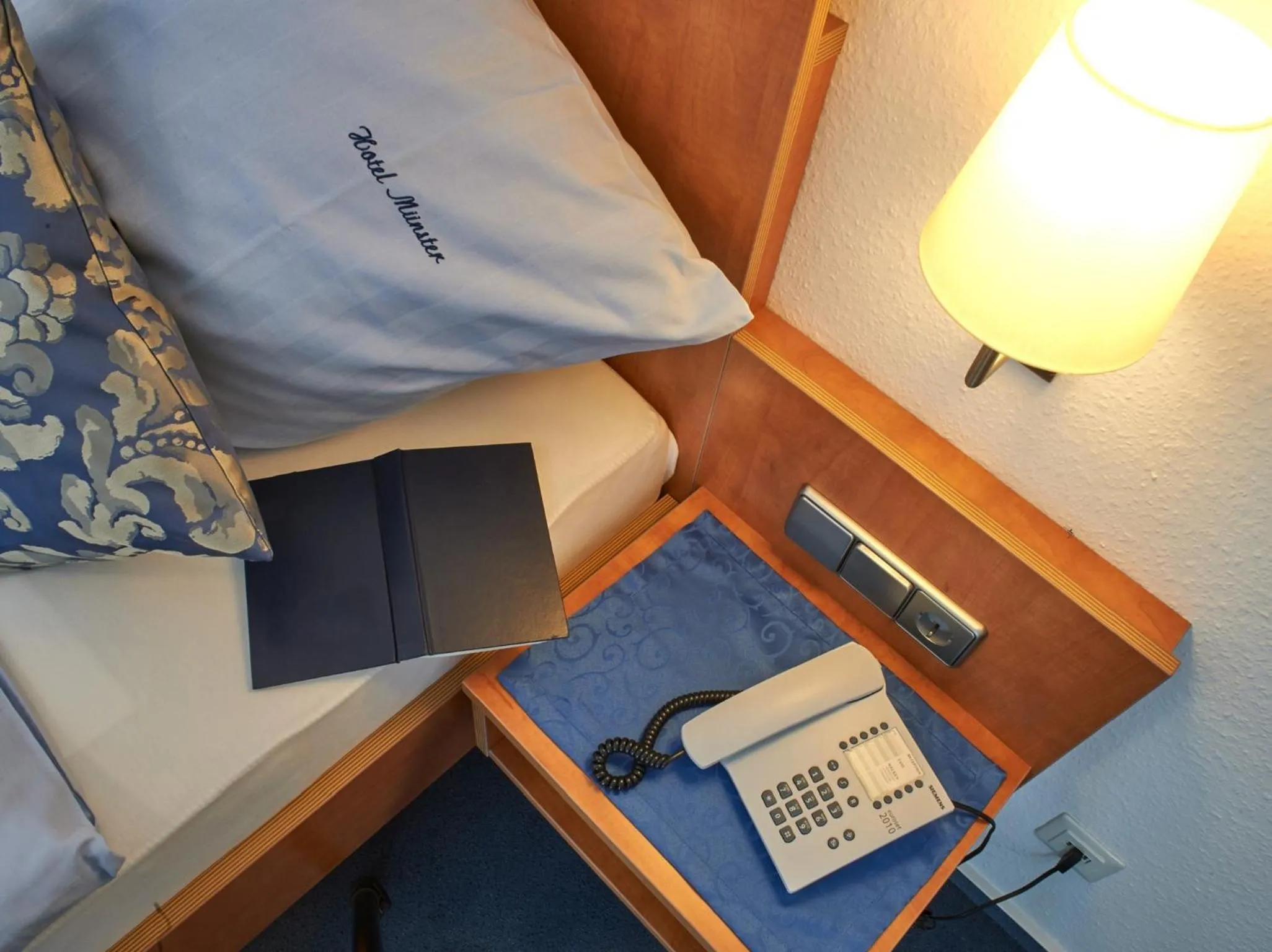 Decorative detail, Bed in Hotel Münster