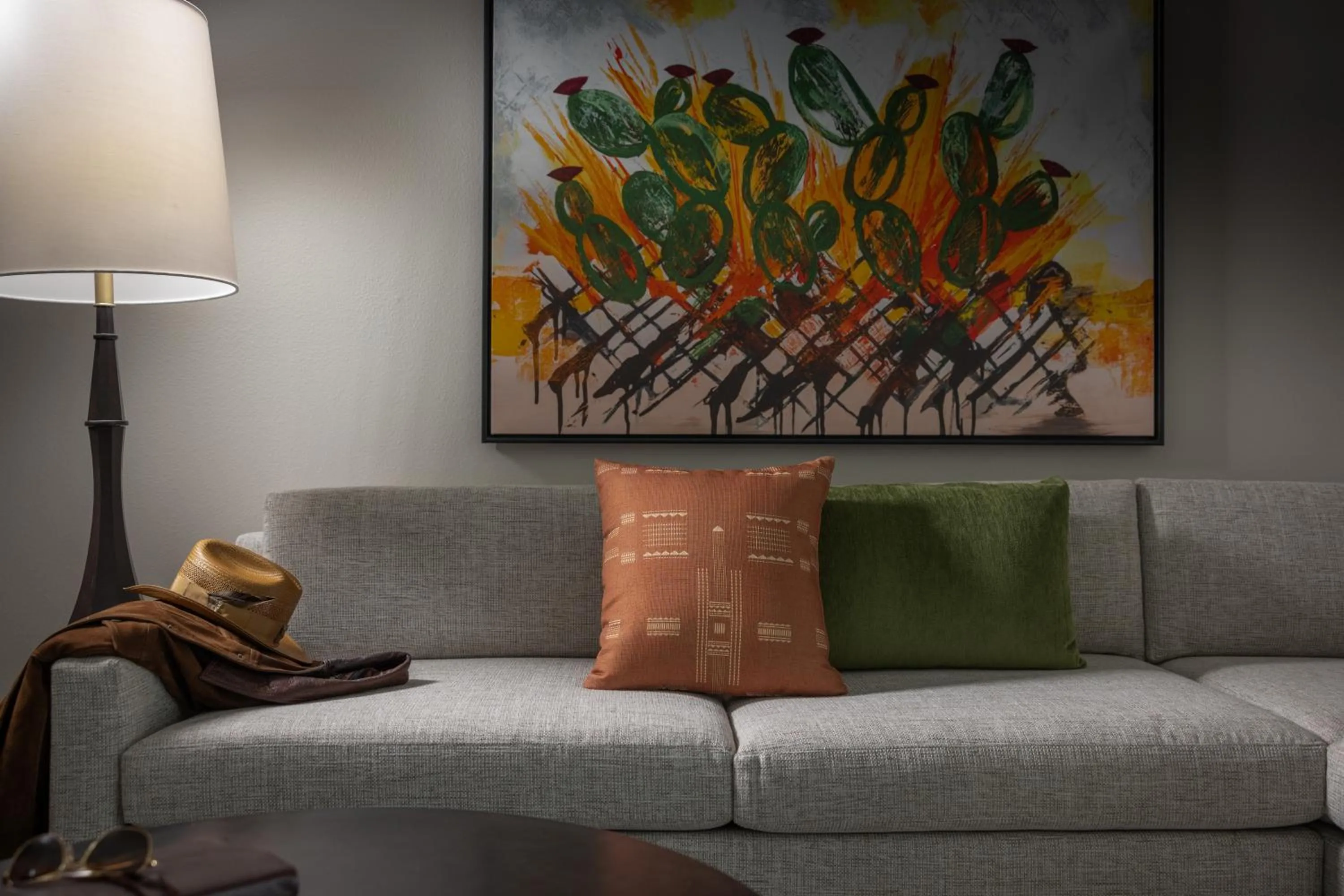 Living room in Hotel Contessa - Suites on the Riverwalk