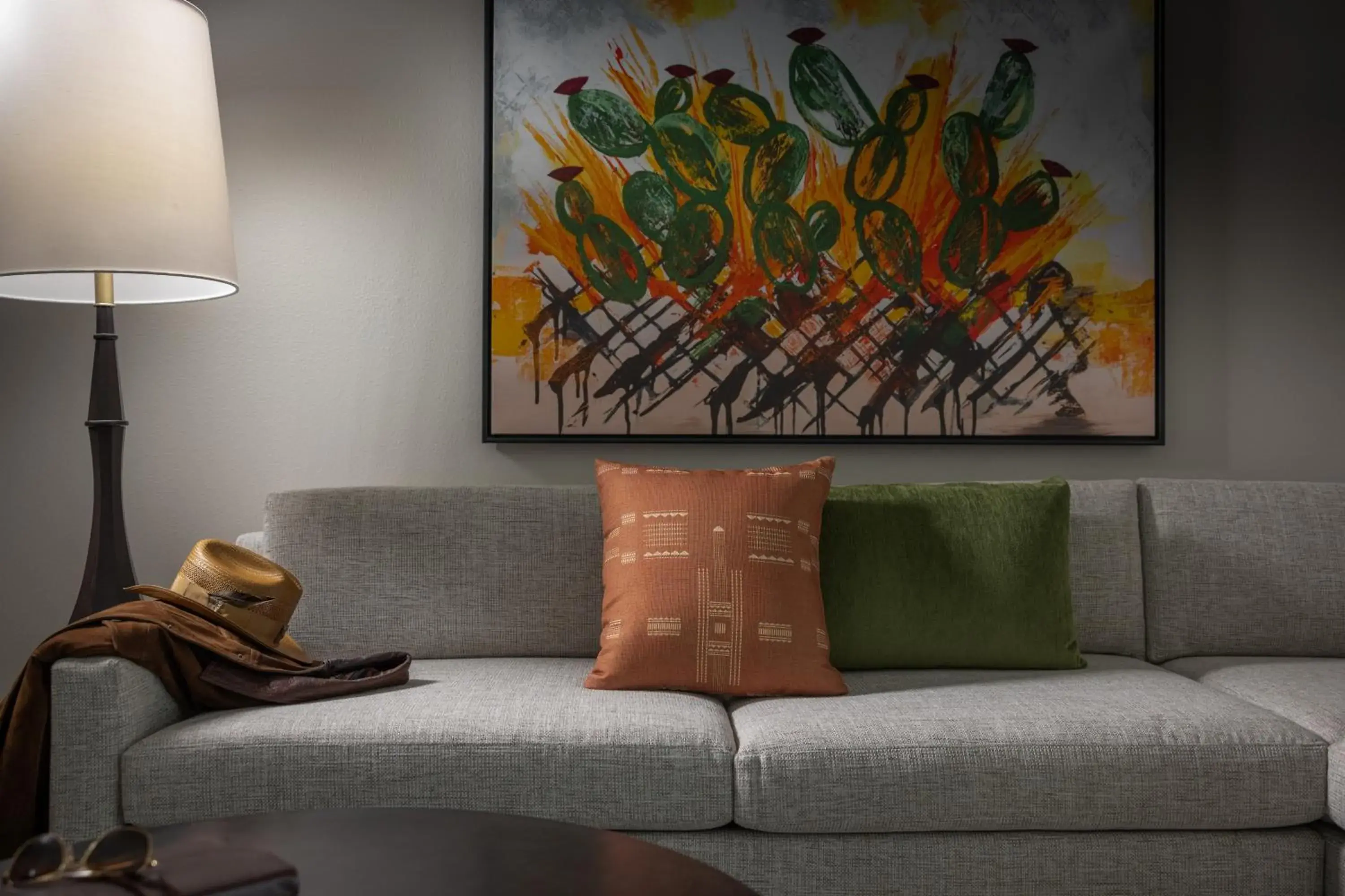 Living room in Hotel Contessa - Suites on the Riverwalk Living room in Hotel Contessa - Suites on the Riverwalk