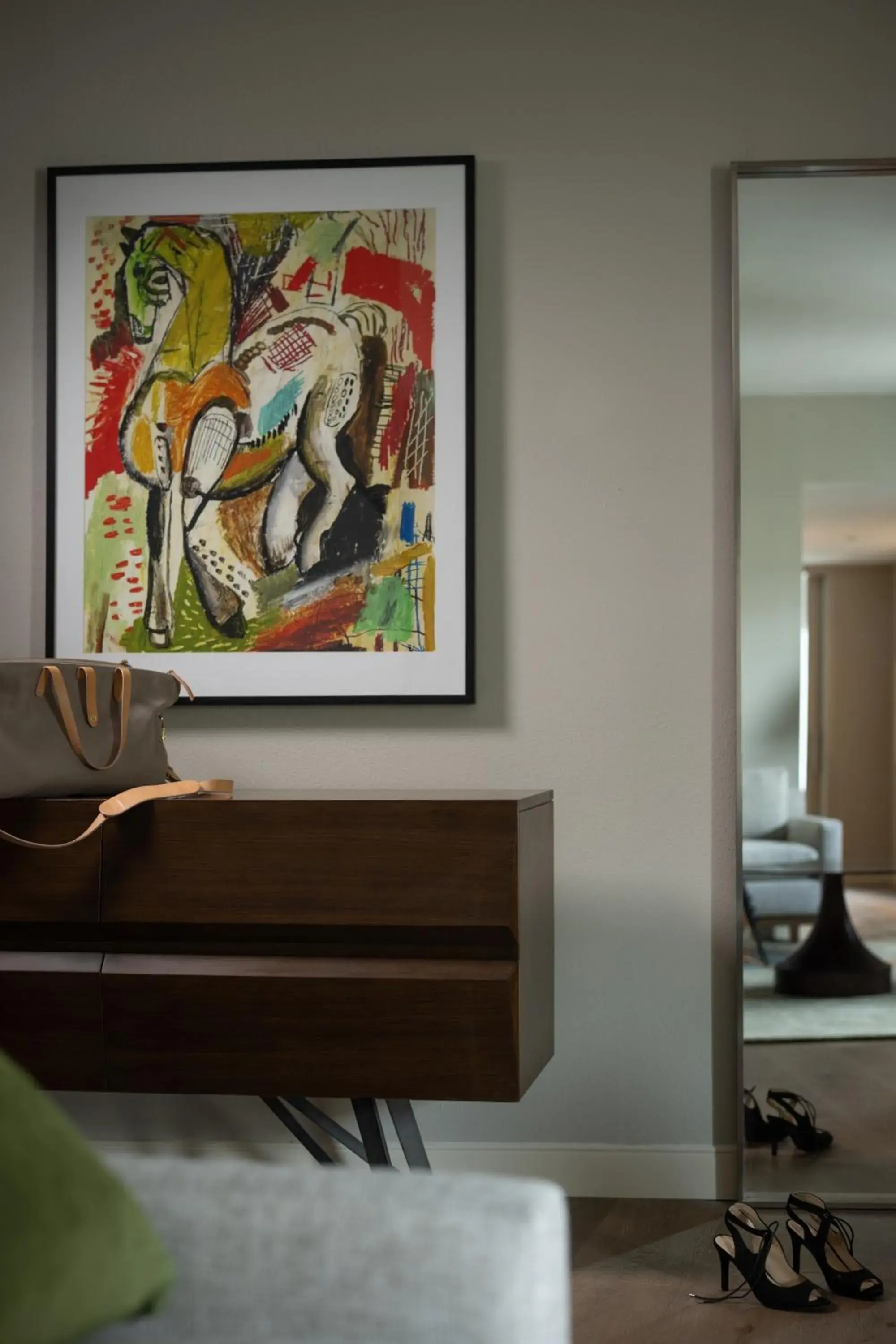 Living room in Hotel Contessa - Suites on the Riverwalk Living room in Hotel Contessa - Suites on the Riverwalk