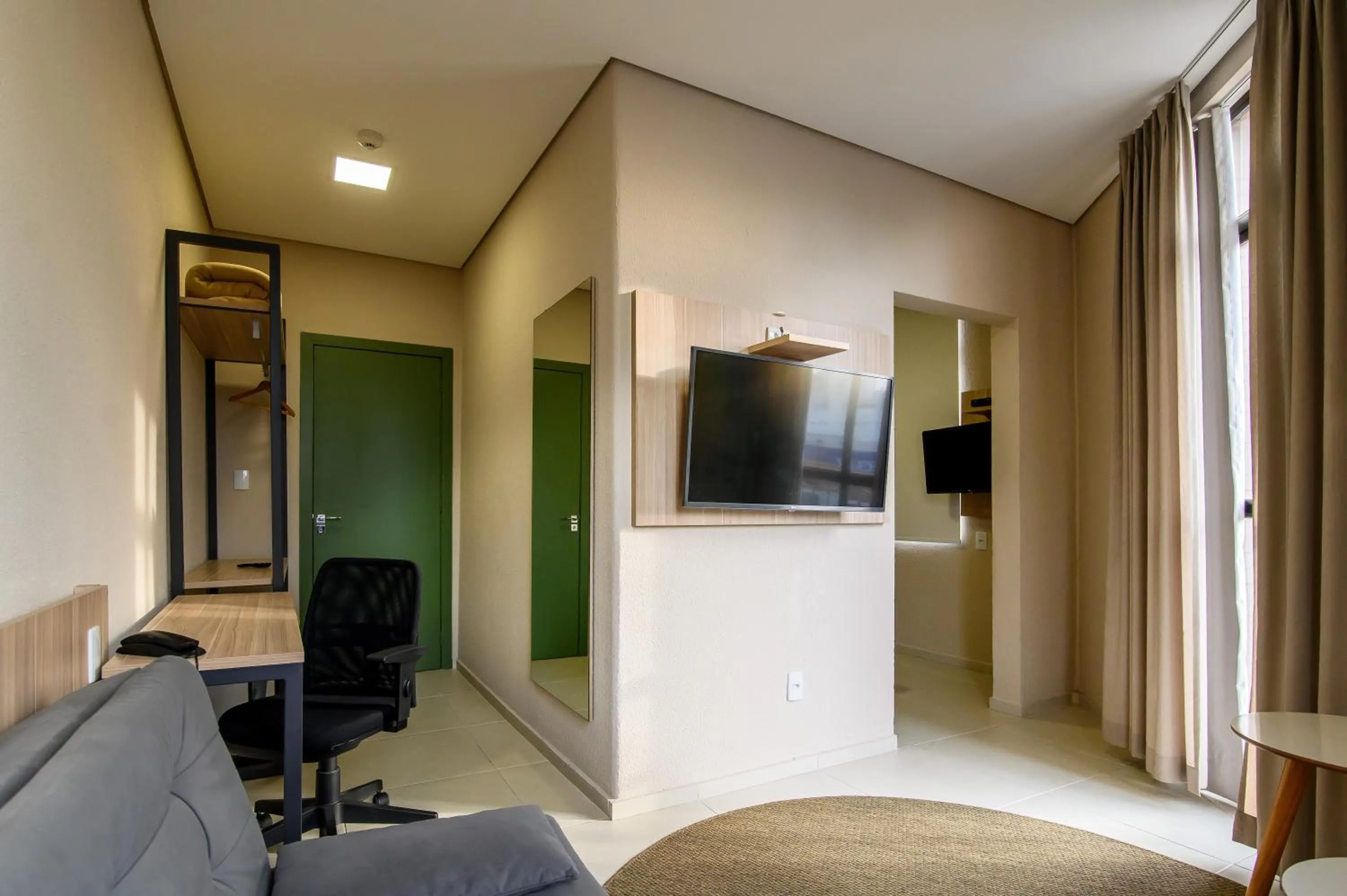 Communal lounge/ TV room in Hotel Santa Cruz