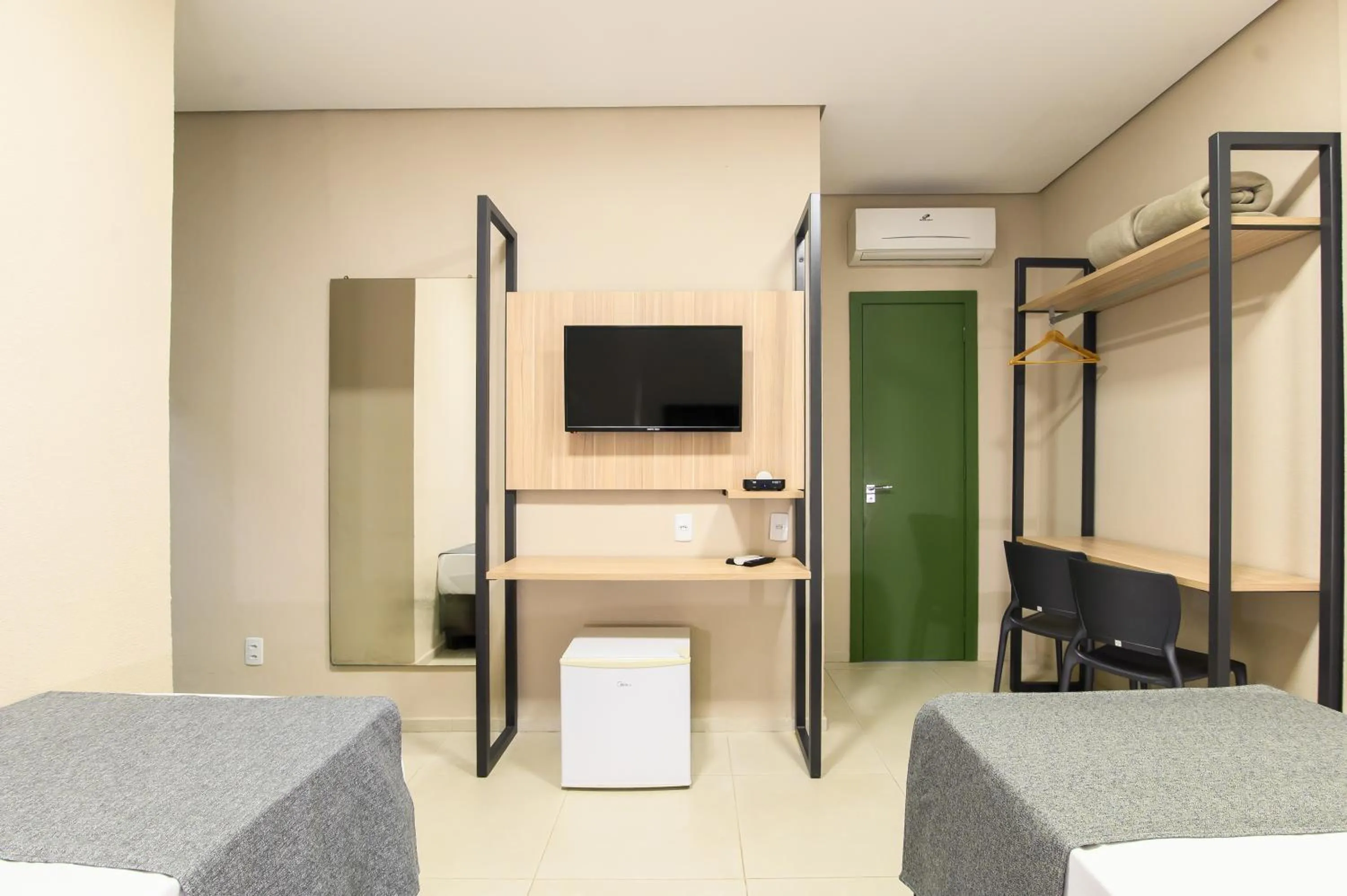 Bed in Hotel Santa Cruz