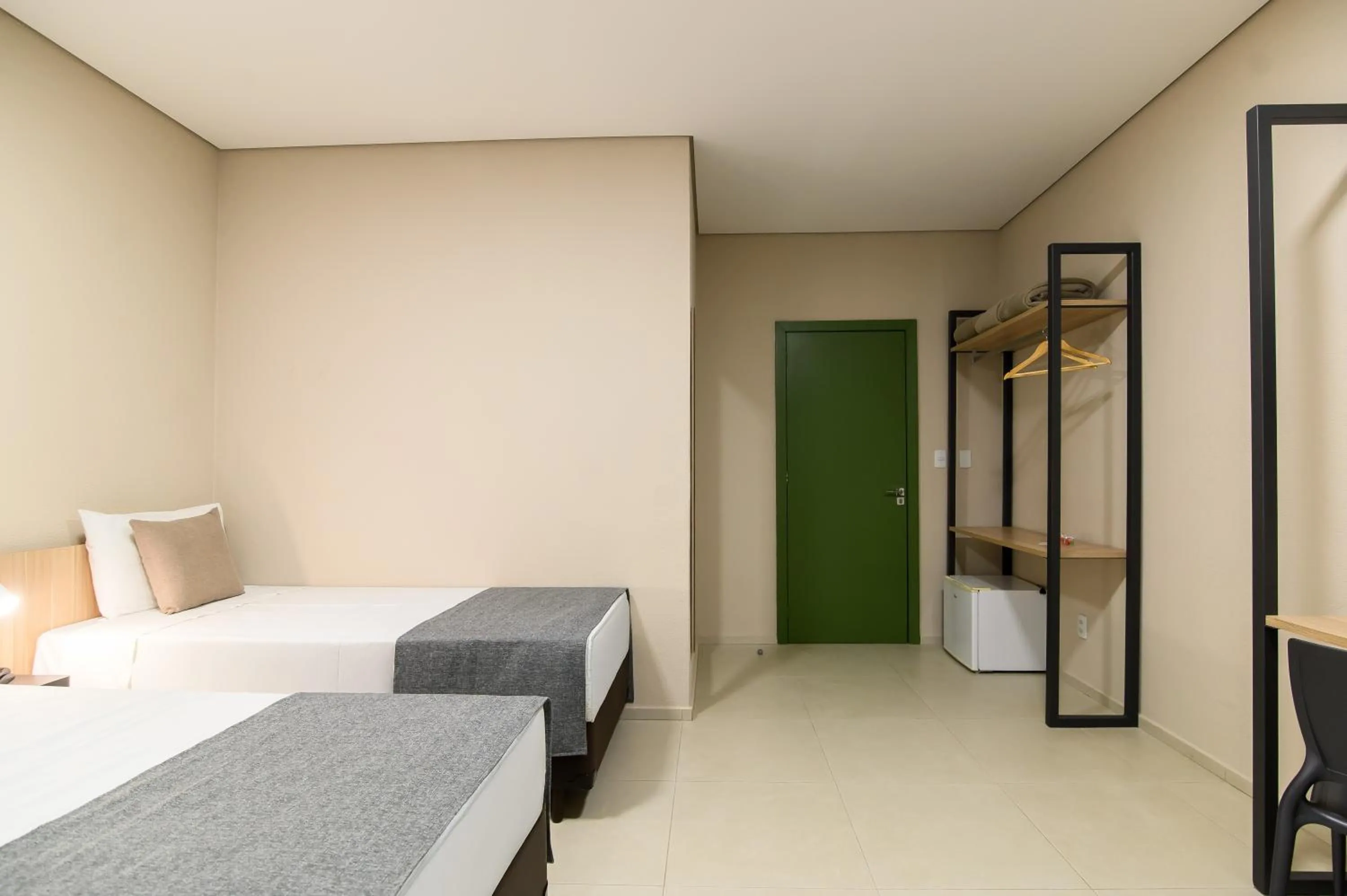 Bed in Hotel Santa Cruz