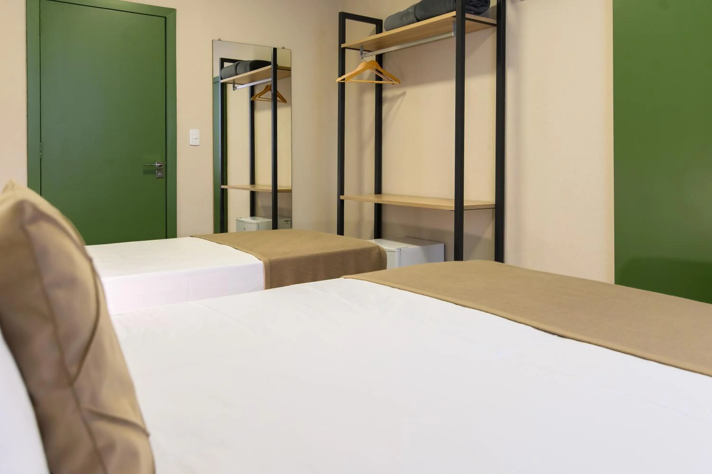 Bed in Hotel Santa Cruz