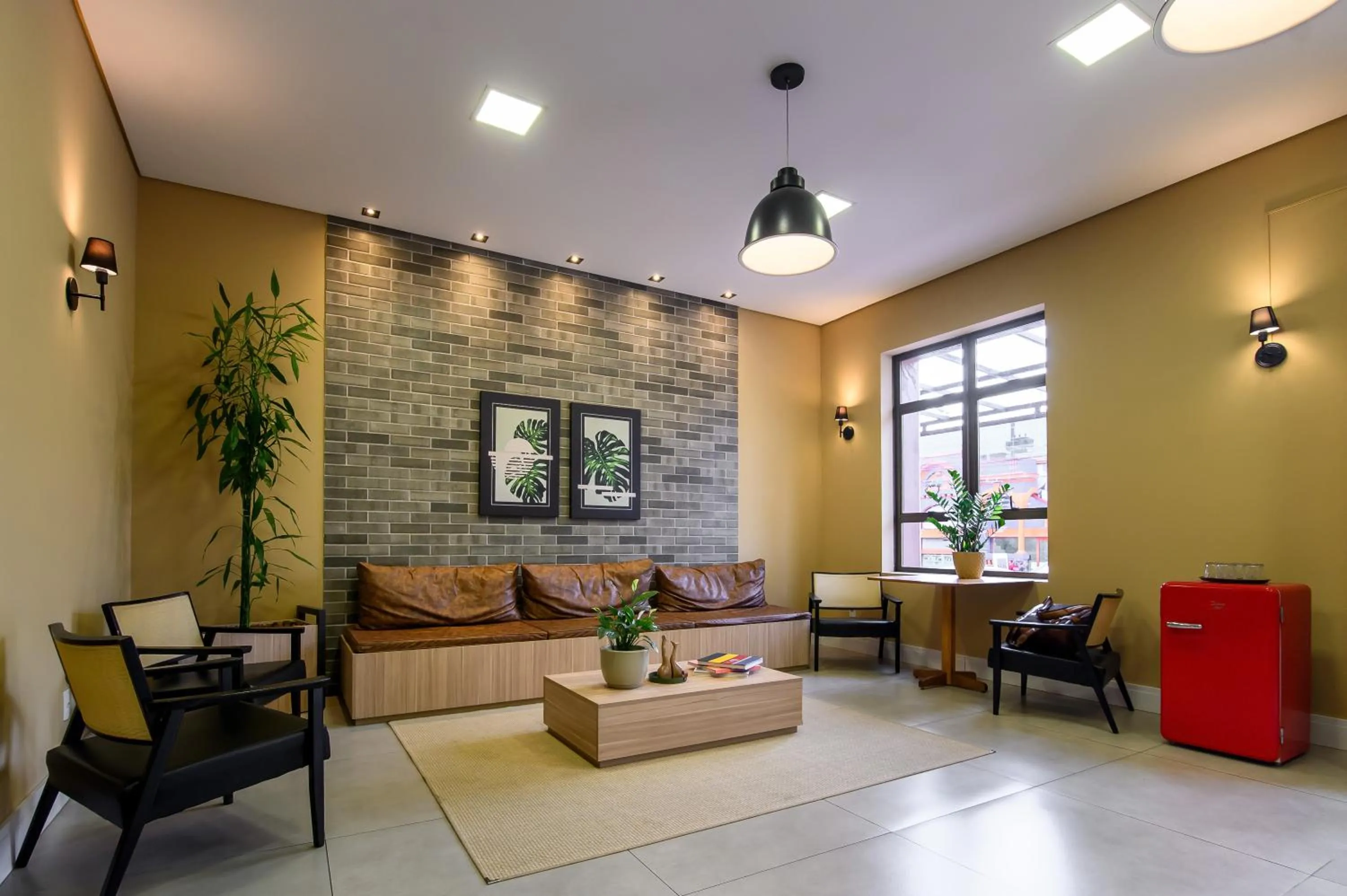 Living room in Hotel Santa Cruz