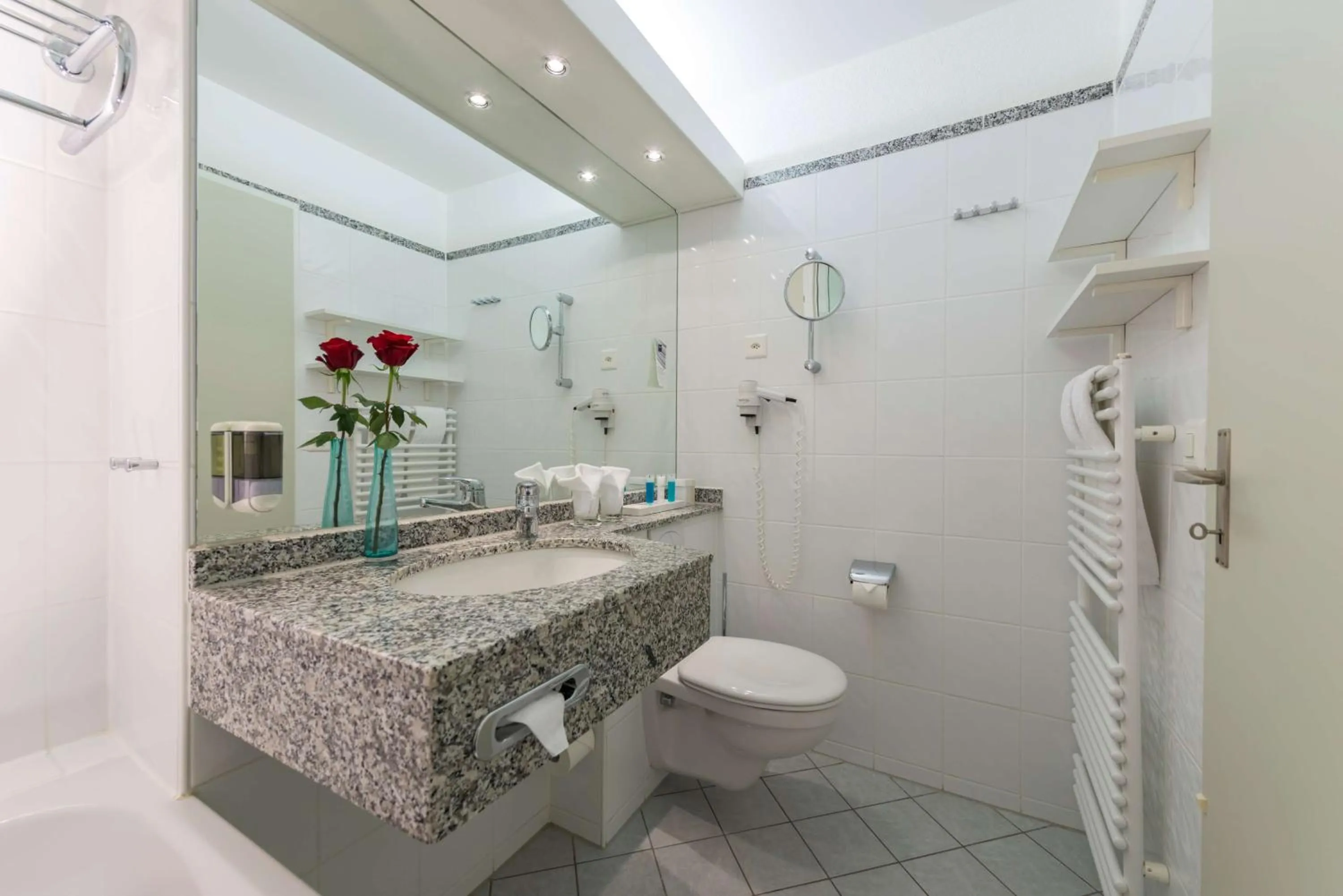 Bathroom in Dorint Blüemlisalp Beatenberg/Interlaken