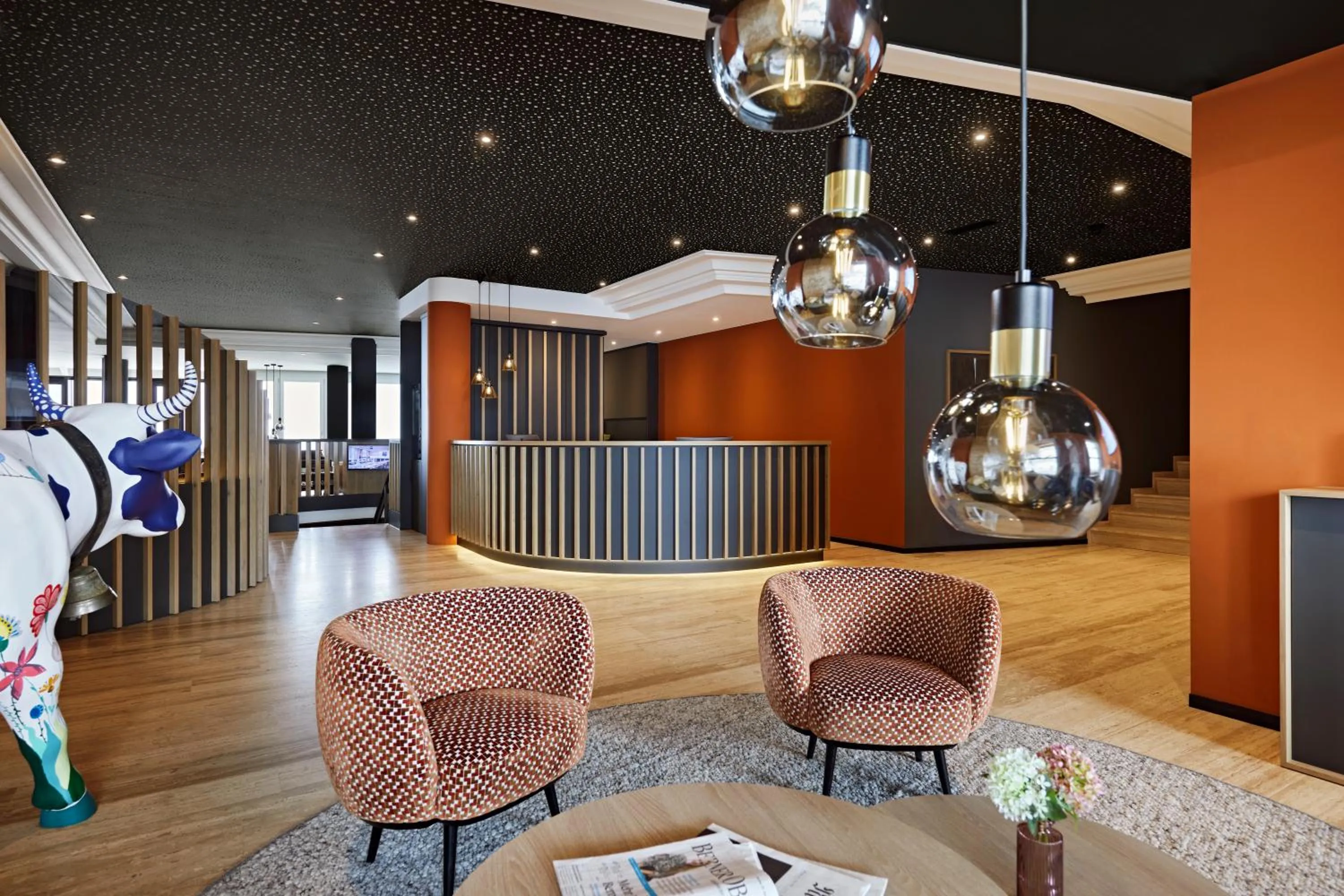 Lobby or reception in Dorint Blüemlisalp Beatenberg/Interlaken