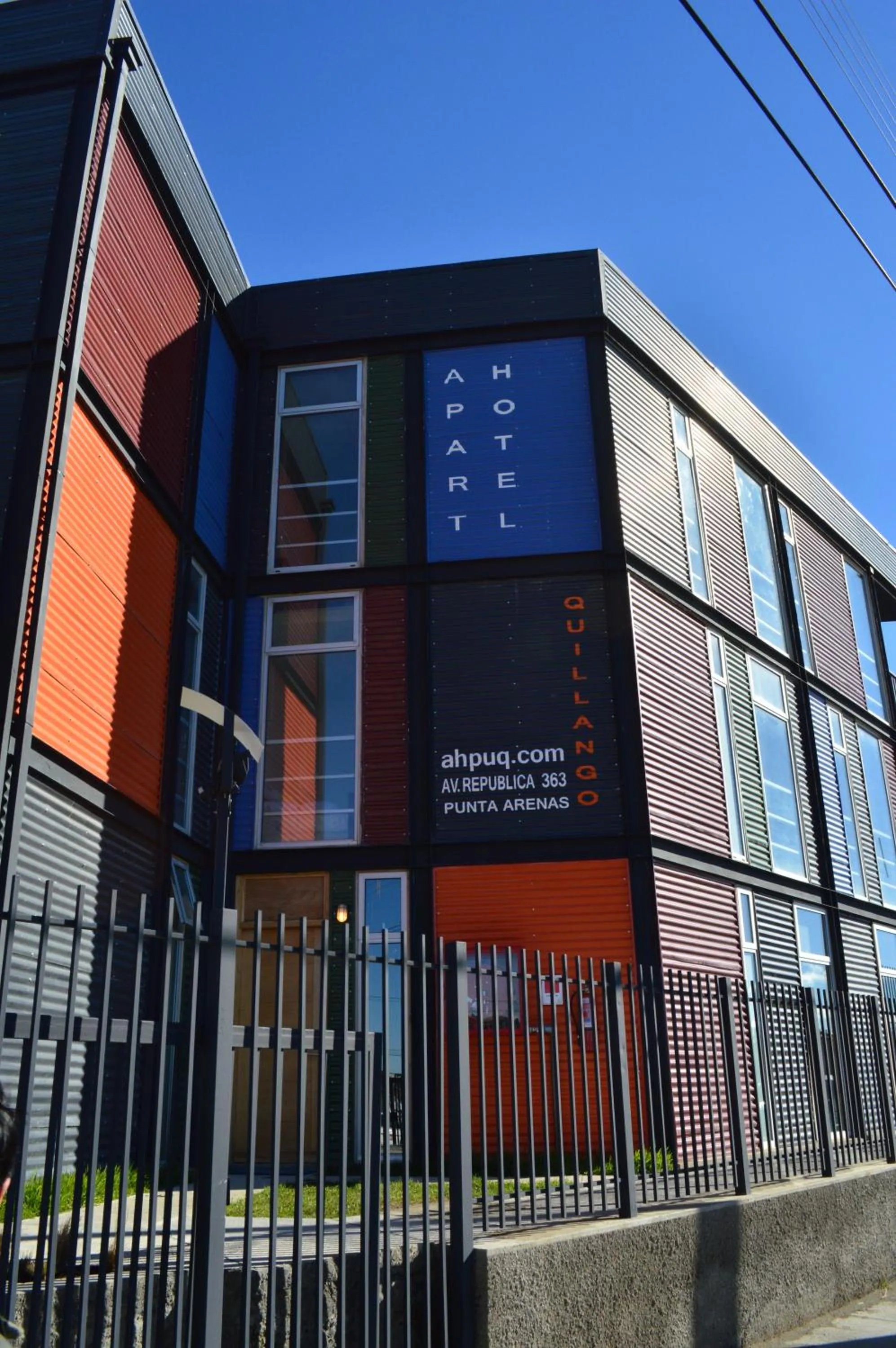 Facade/entrance in Apart Hotel Quillango