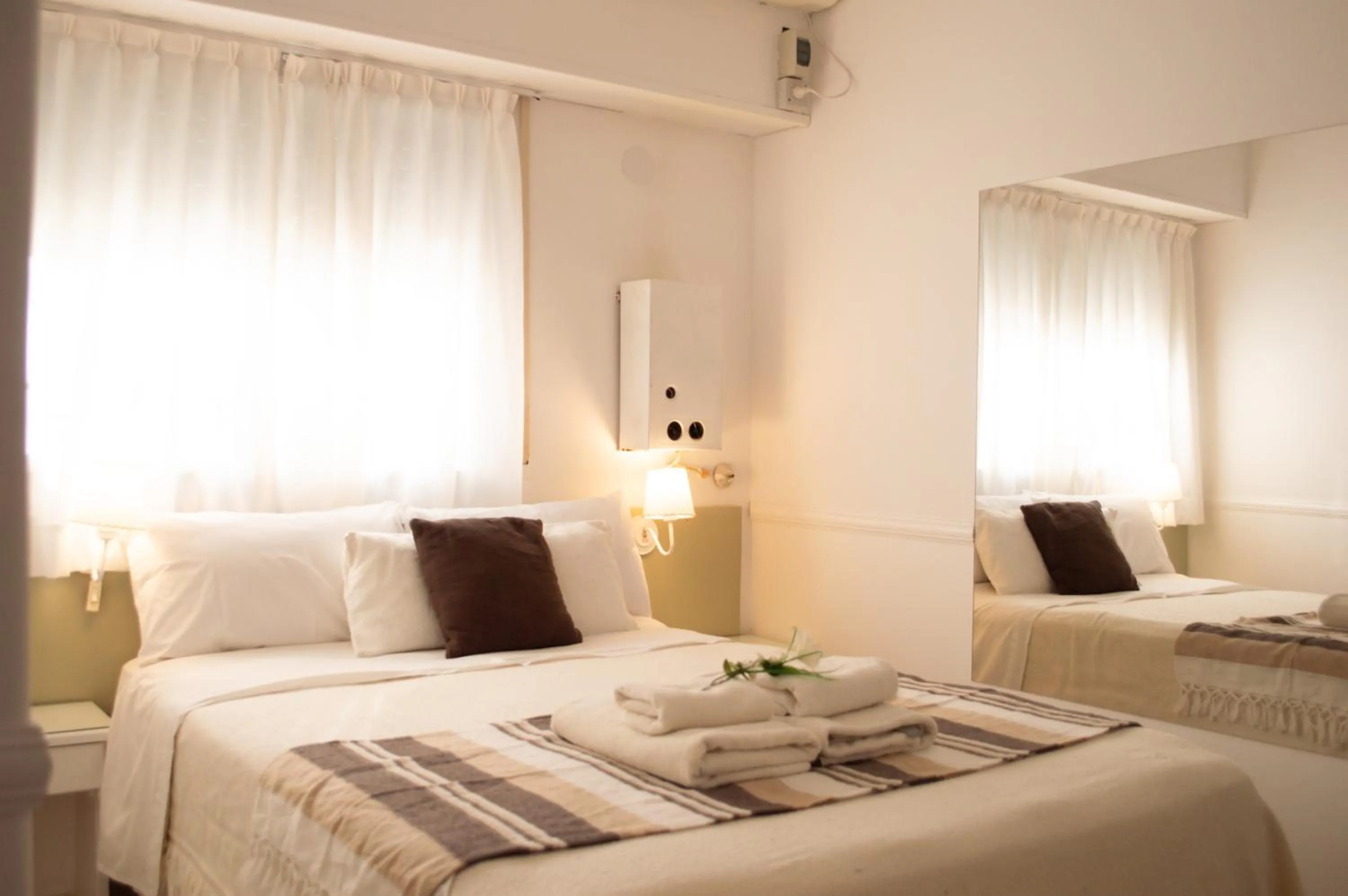 Bed in Tamanacos Hotel & Spa