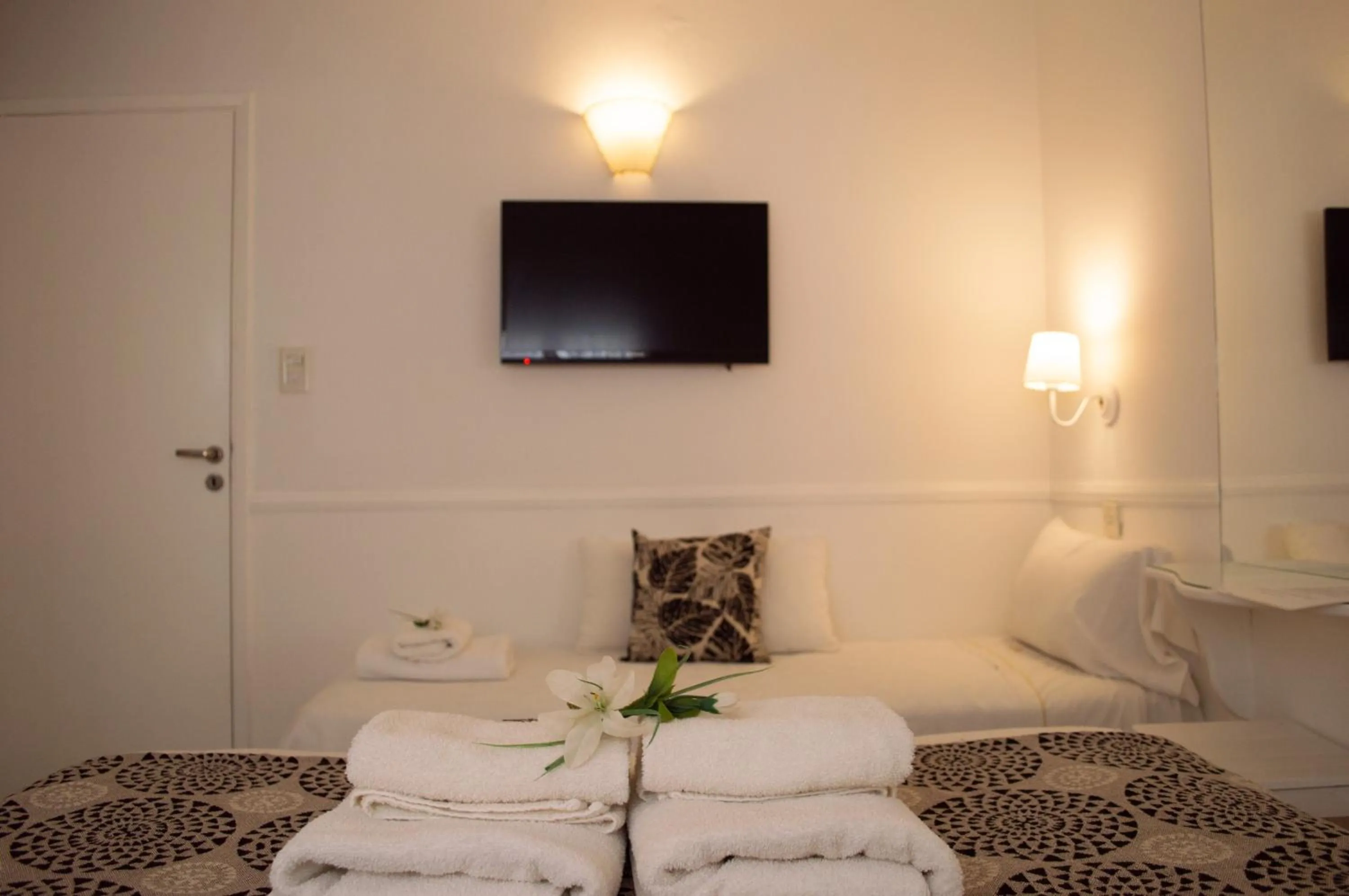 Bed in Tamanacos Hotel & Spa