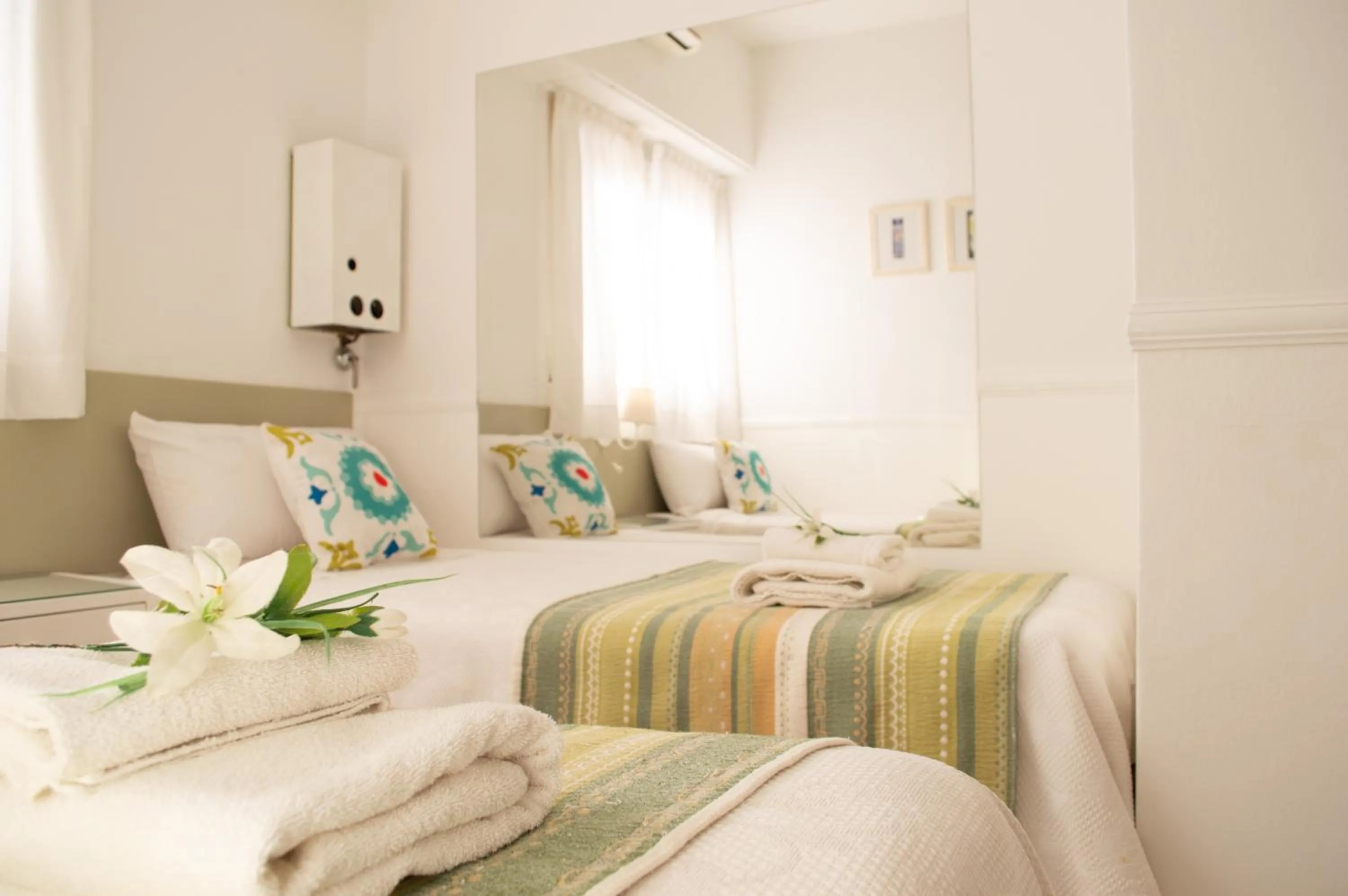 Bed in Tamanacos Hotel & Spa