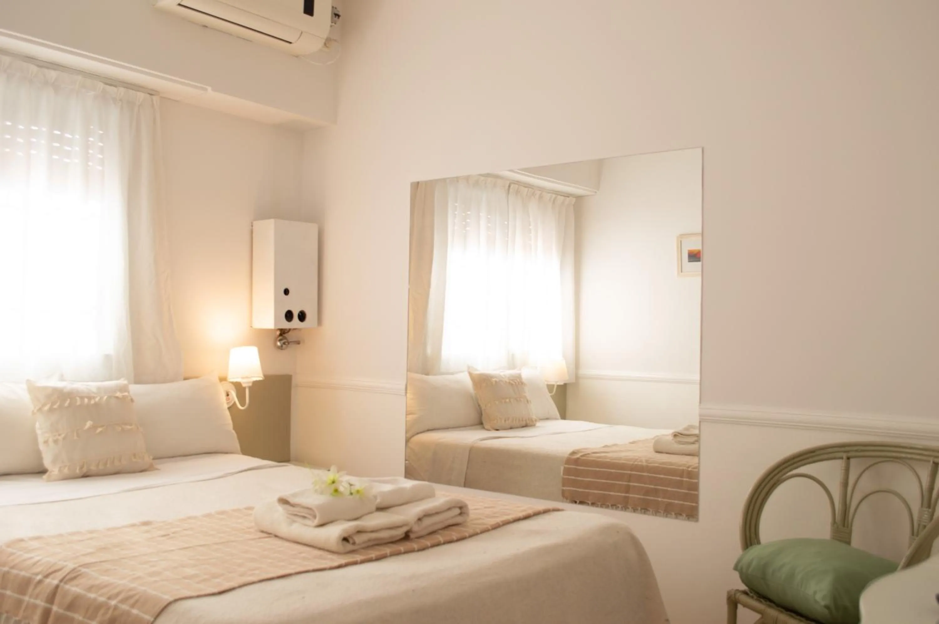 Bed in Tamanacos Hotel & Spa