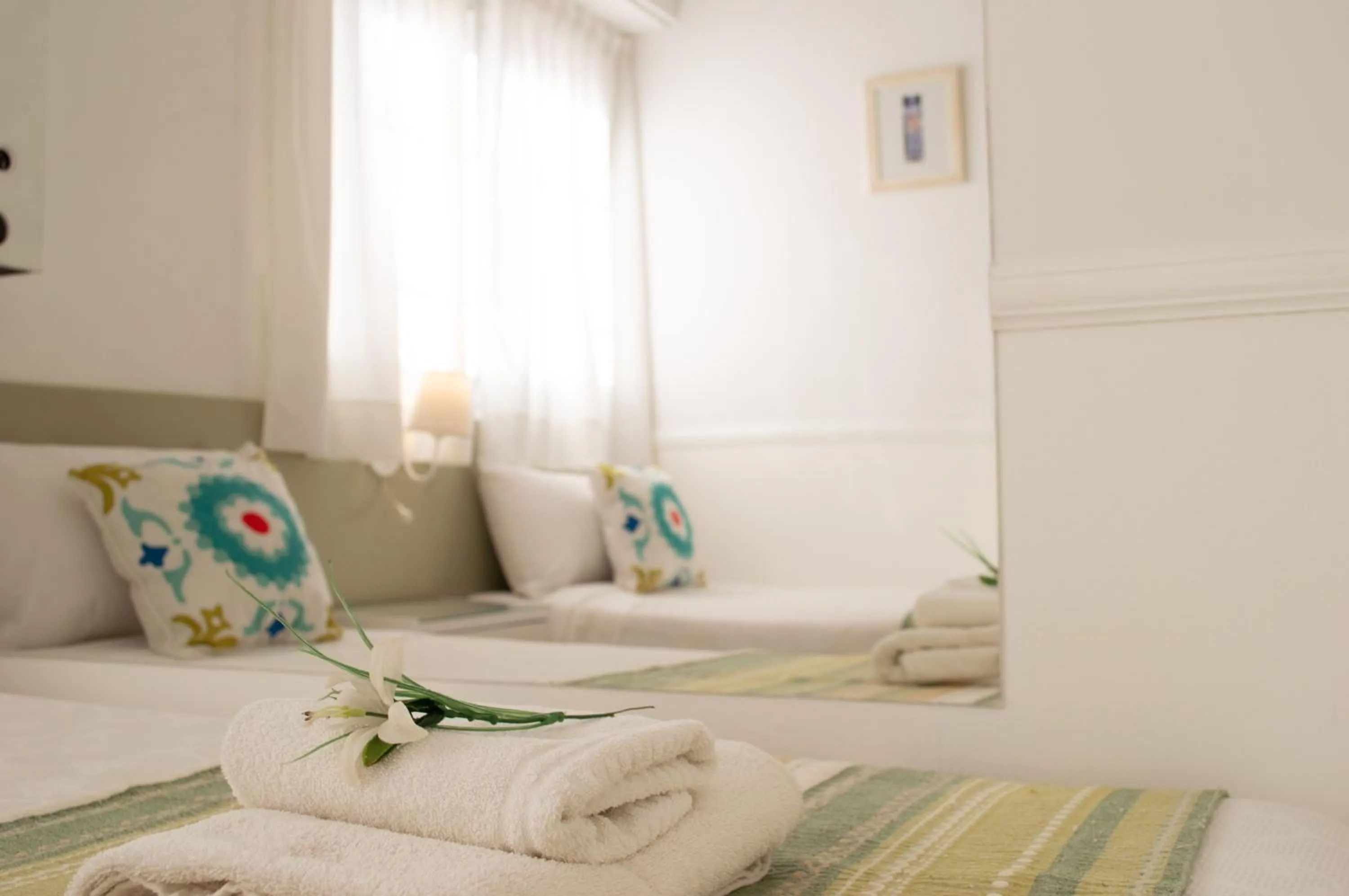 Bed in Tamanacos Hotel & Spa