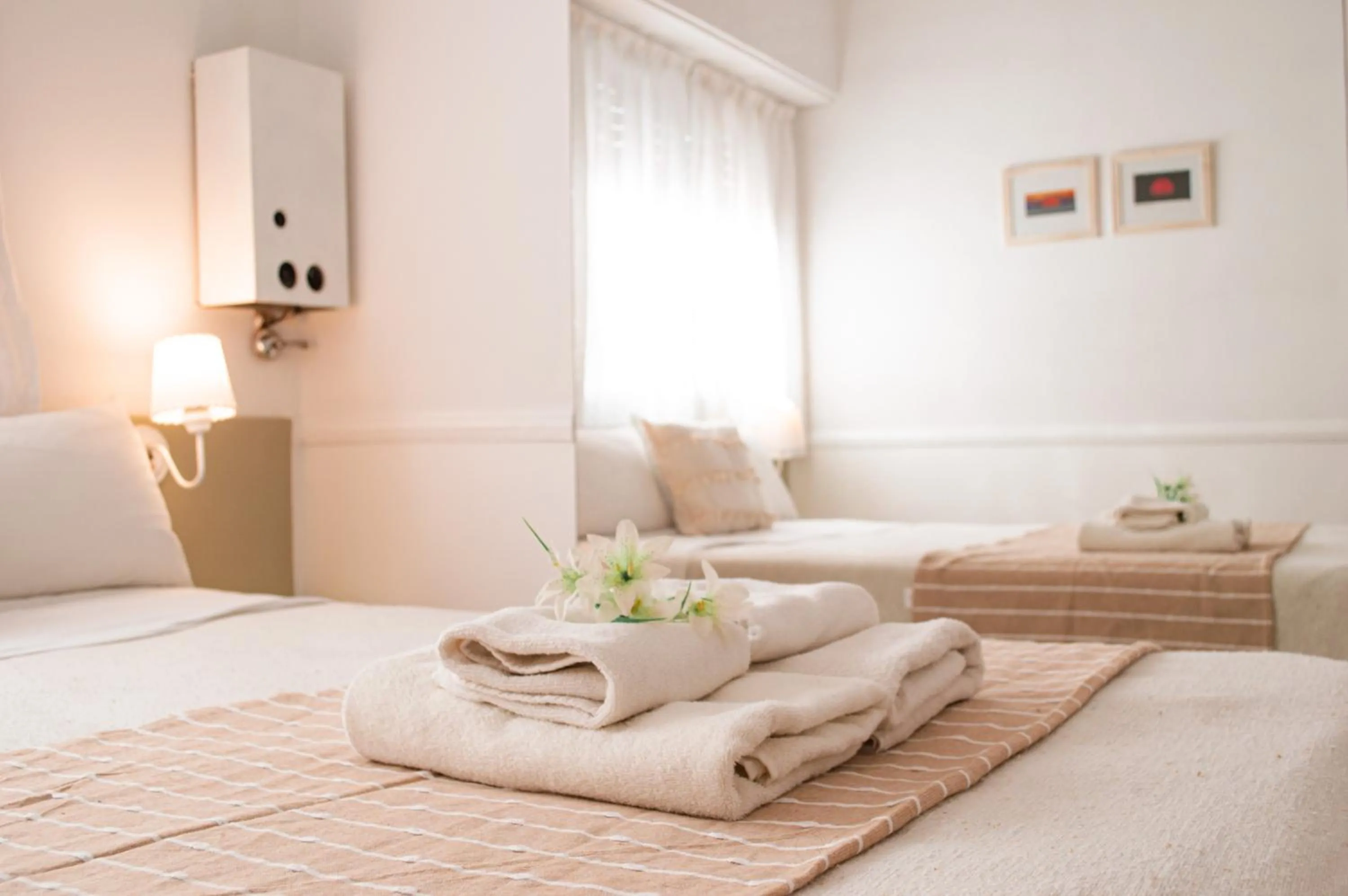 Bed in Tamanacos Hotel & Spa
