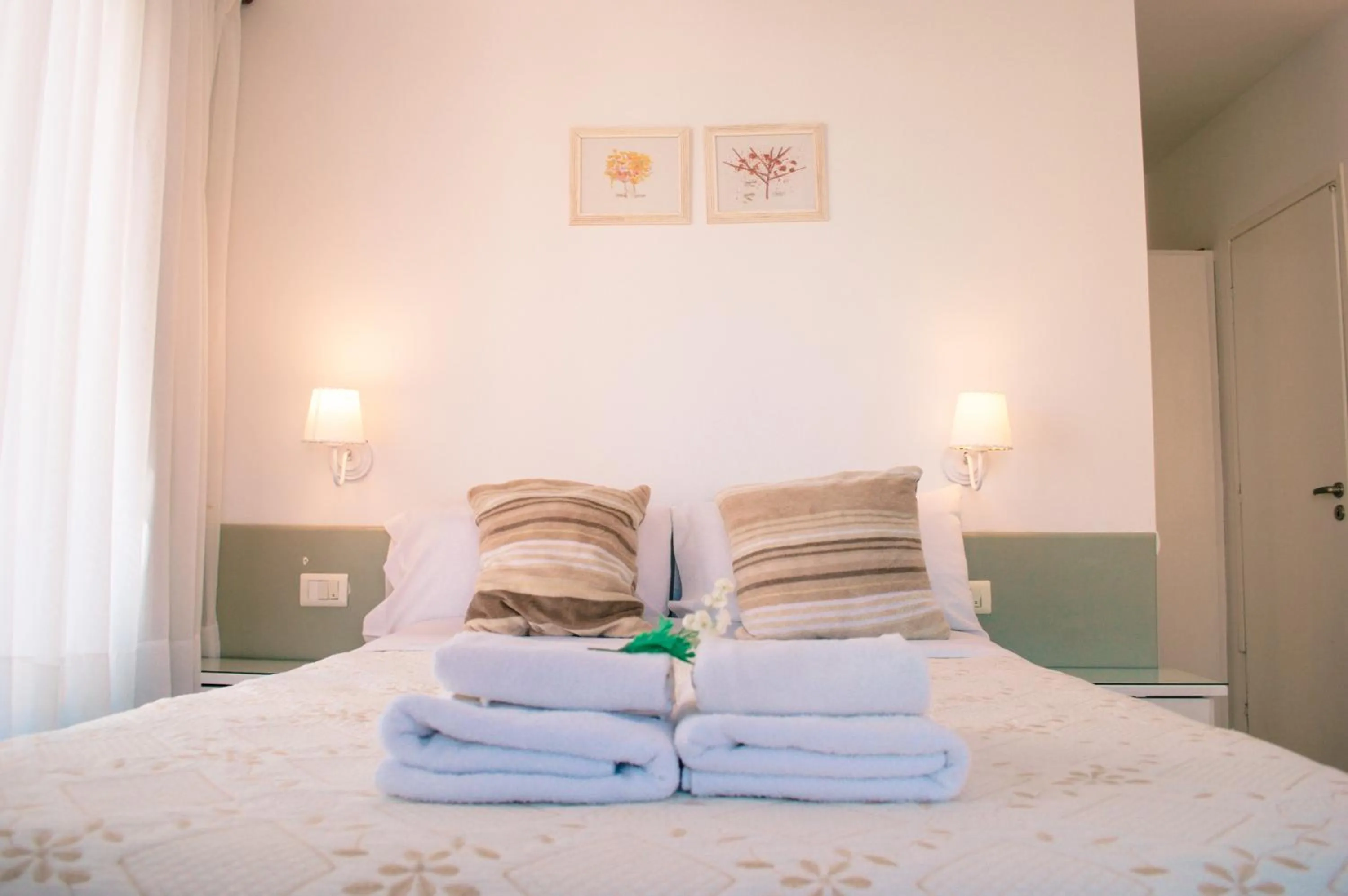 Bed in Tamanacos Hotel & Spa