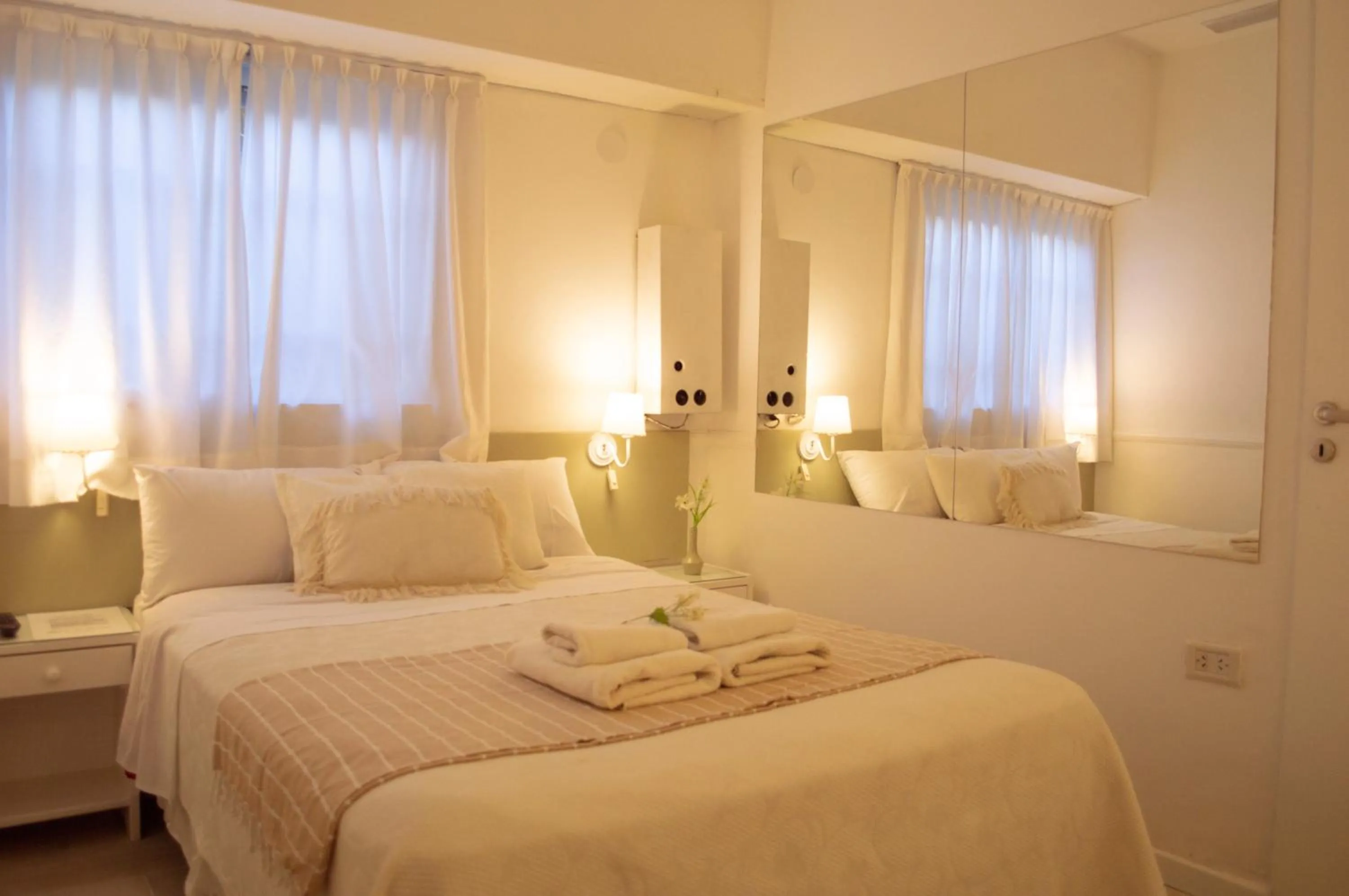 Bed in Tamanacos Hotel & Spa