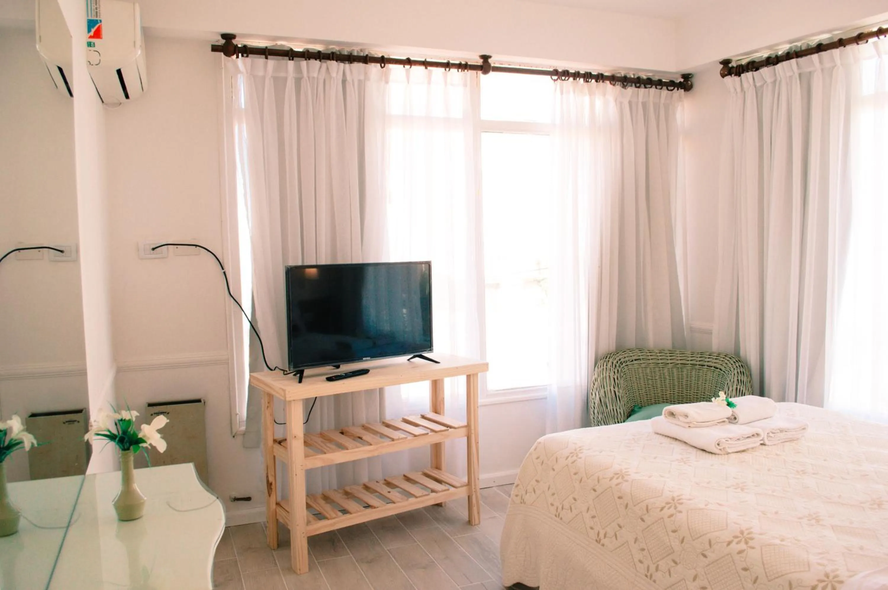 Bed in Tamanacos Hotel & Spa