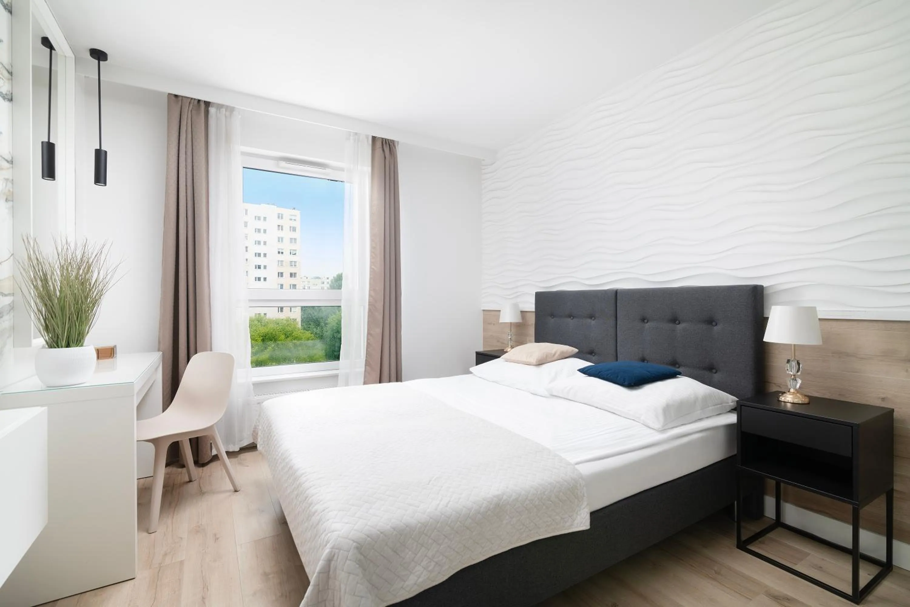 Bed in EASY RENT Apartments - Kompozytorów Polskich