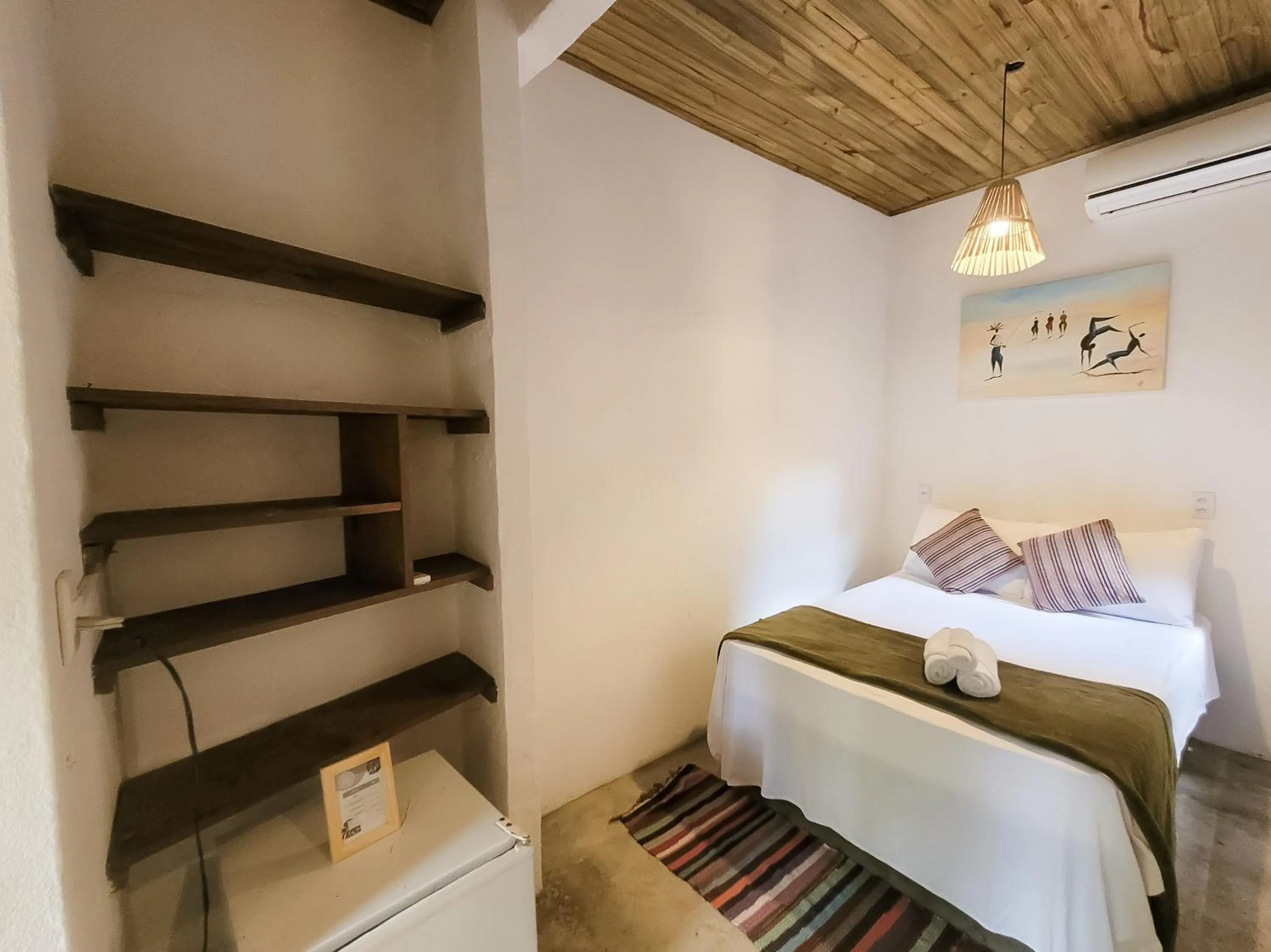 Bed in Pousada Raiz Forte