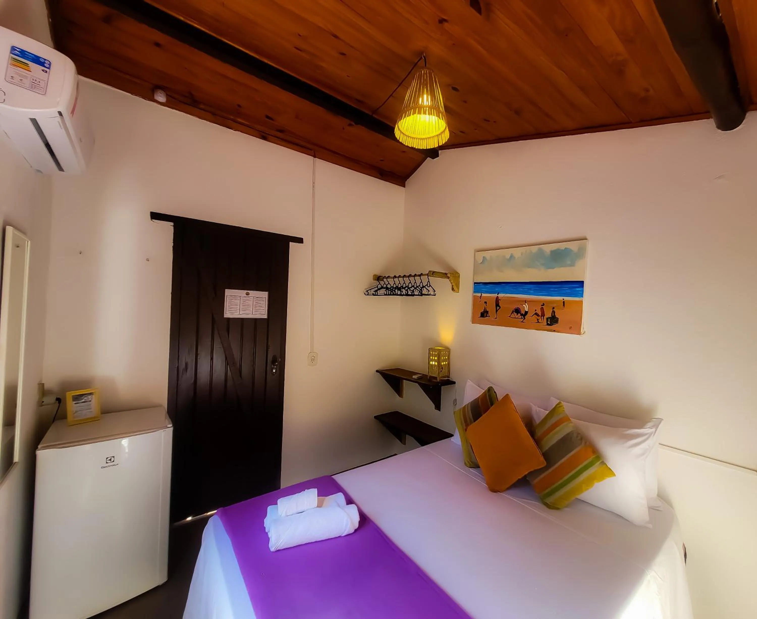 Bed in Pousada Raiz Forte