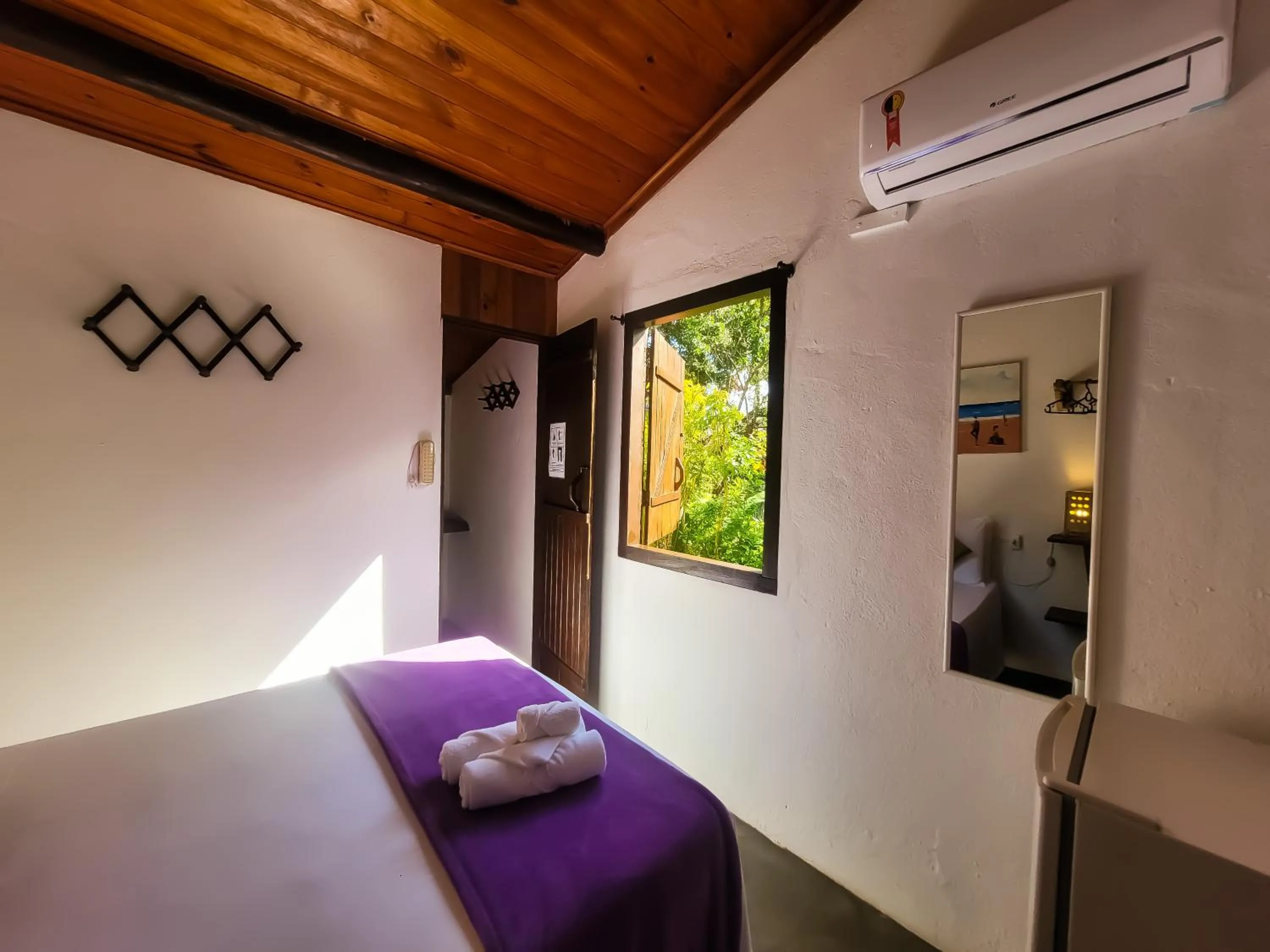 Bed in Pousada Raiz Forte