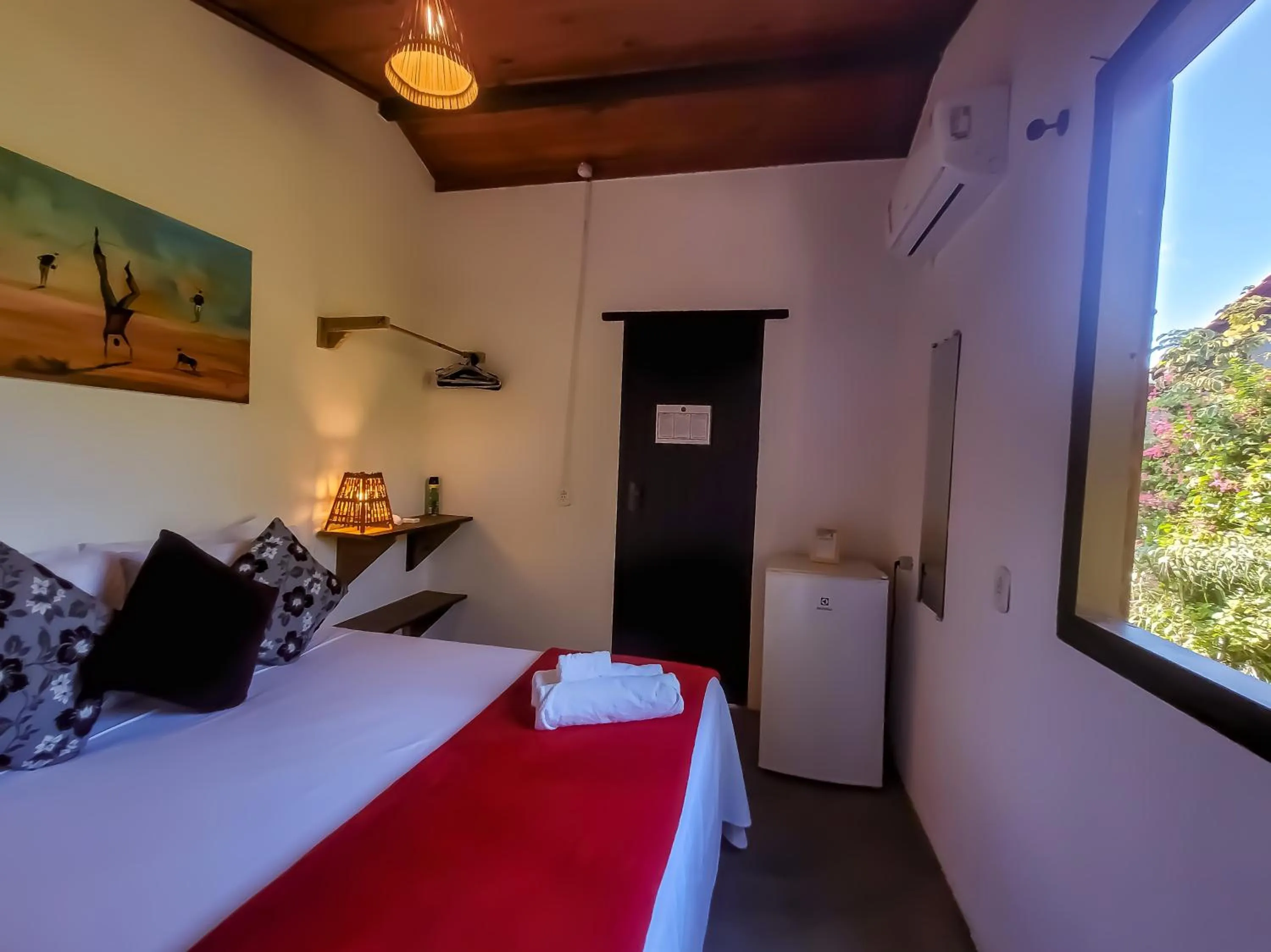 Bed in Pousada Raiz Forte