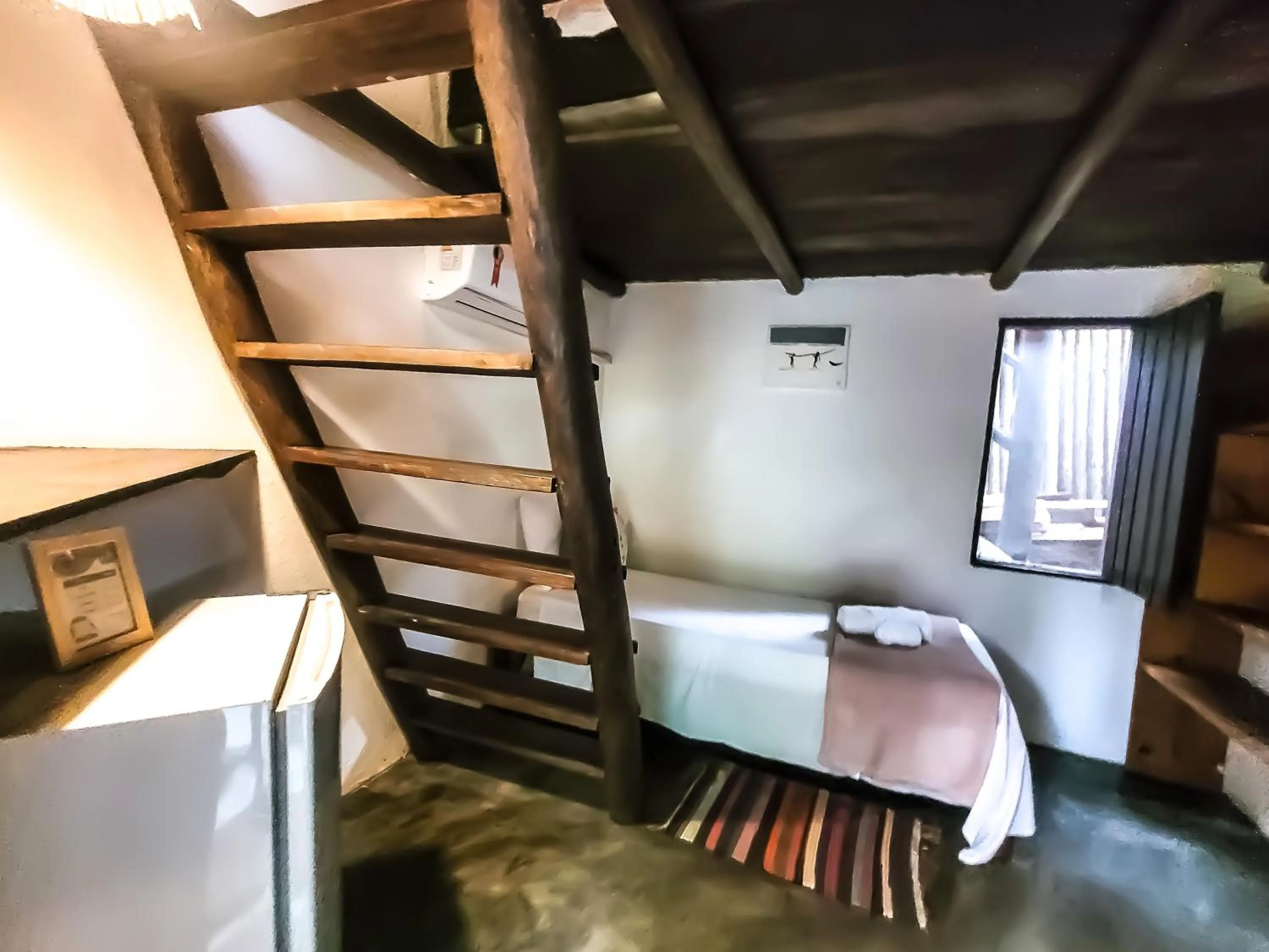 Bed in Pousada Raiz Forte