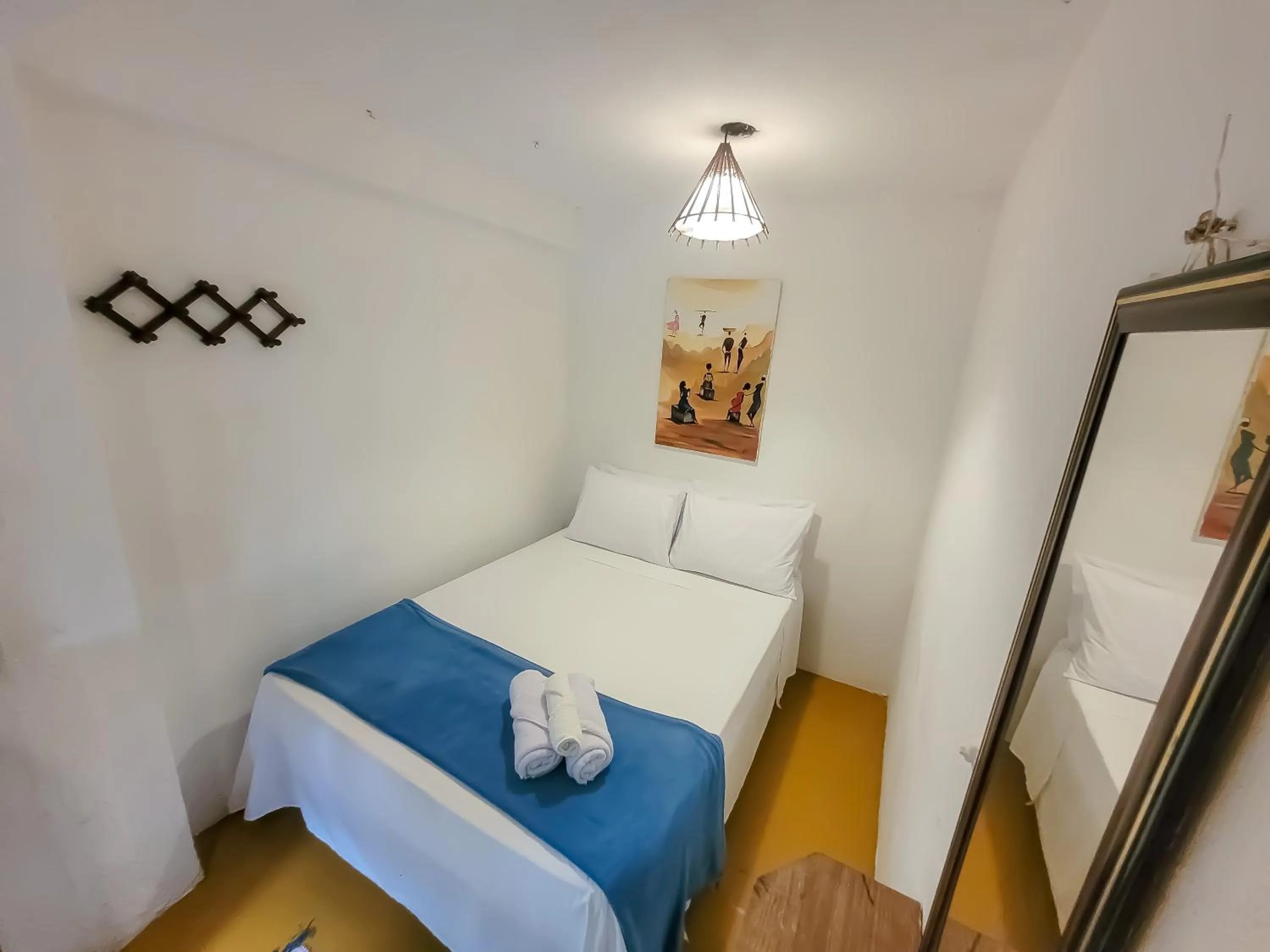 Bed in Pousada Raiz Forte