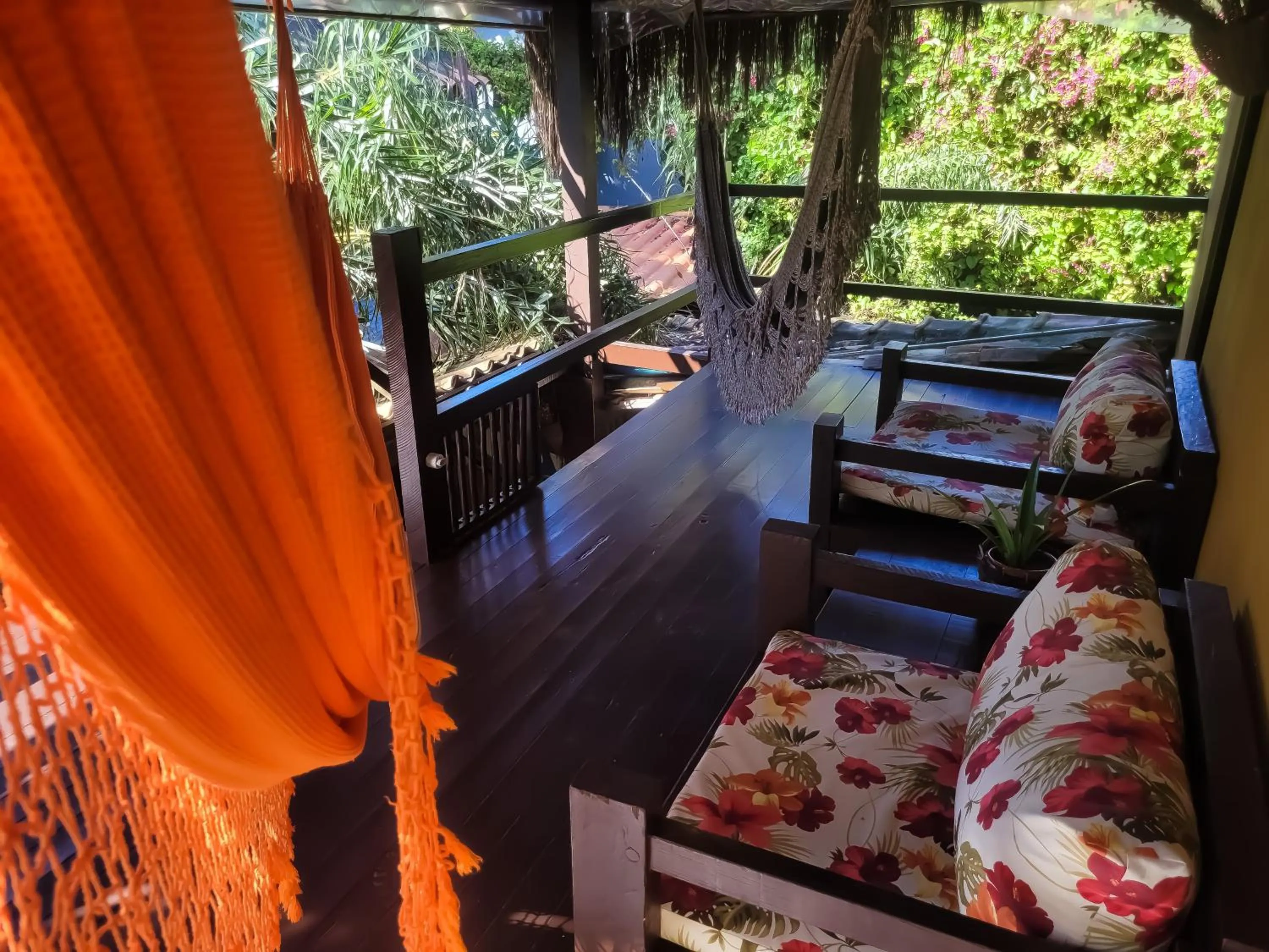 Patio in Pousada Raiz Forte