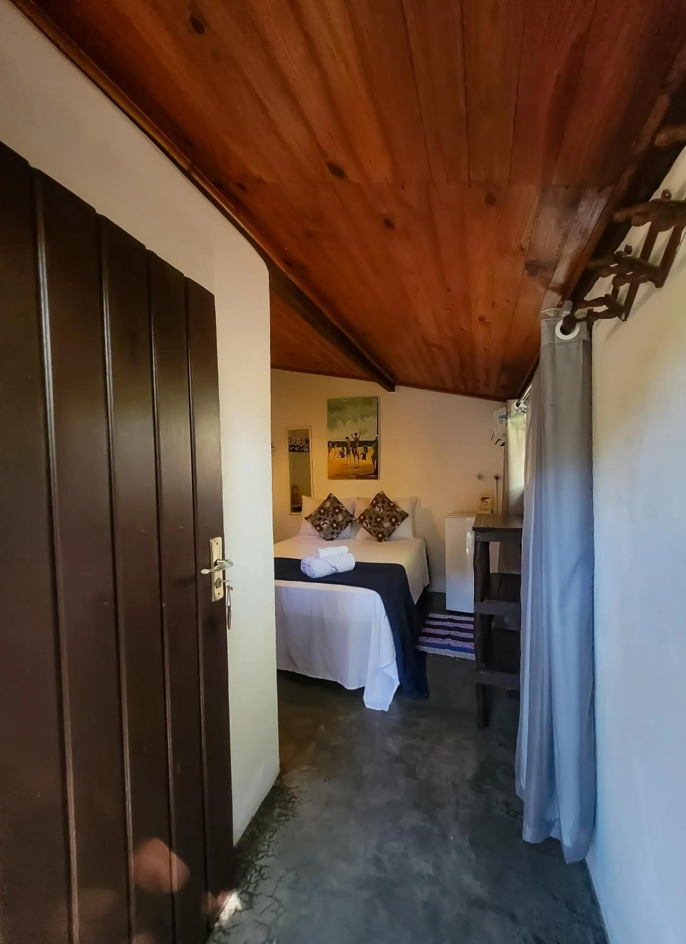 Bed in Pousada Raiz Forte