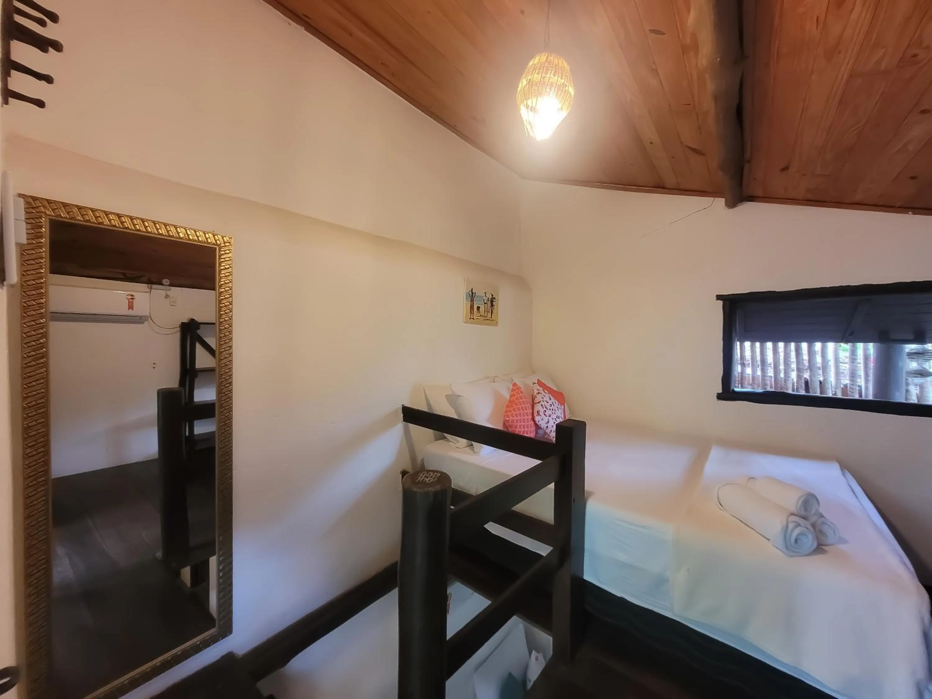 Bed in Pousada Raiz Forte