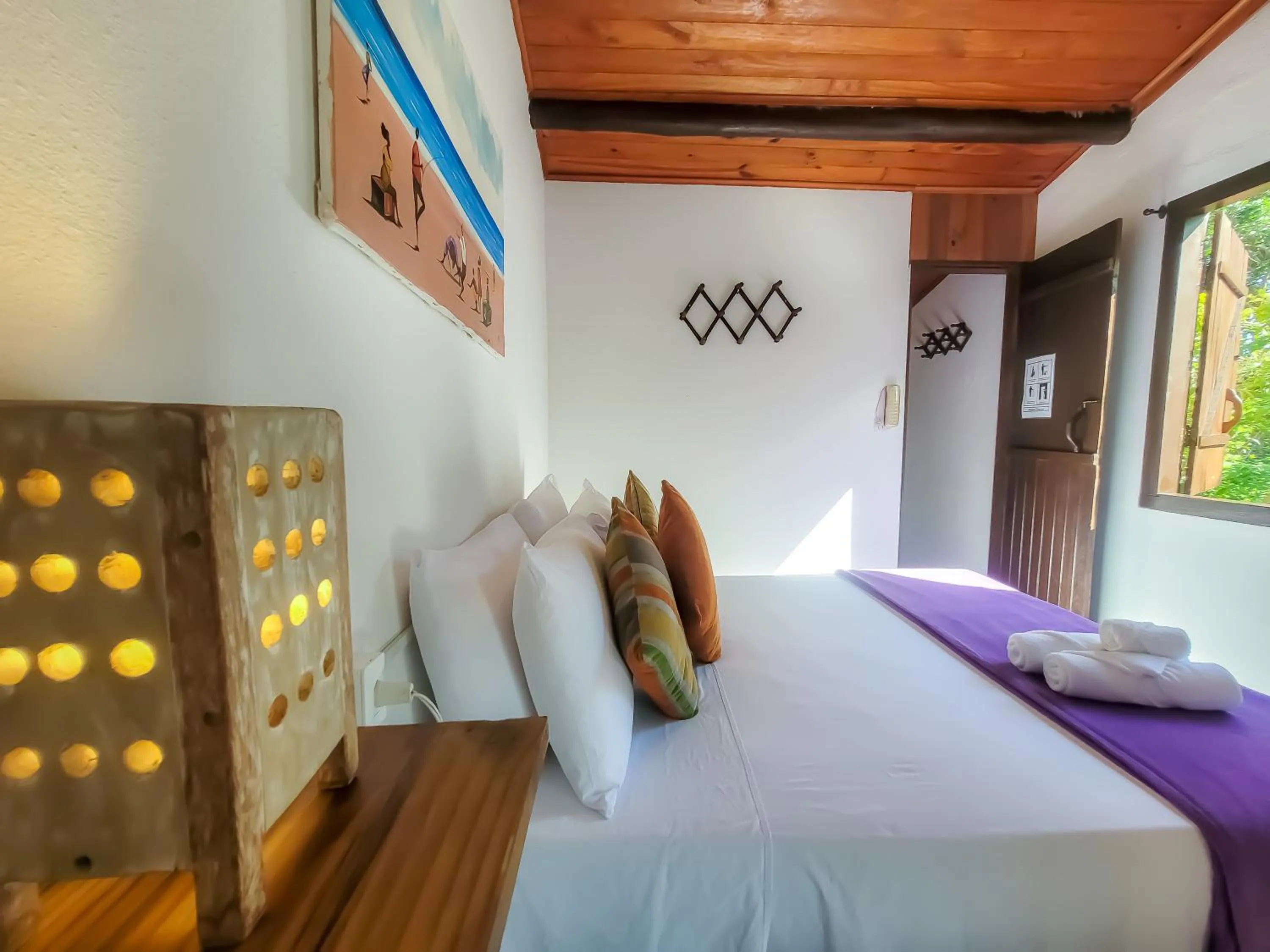 Bed in Pousada Raiz Forte