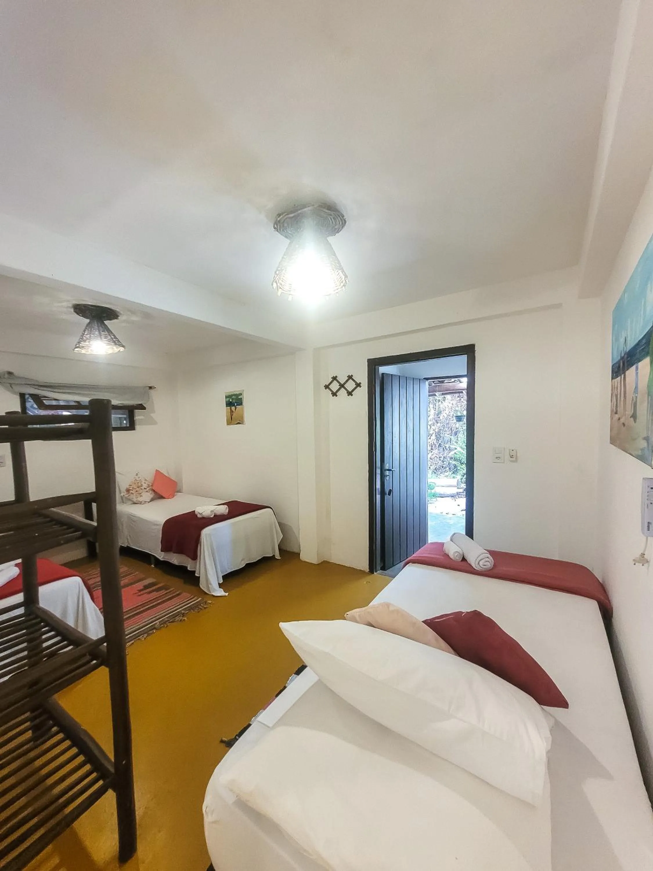 Bed in Pousada Raiz Forte