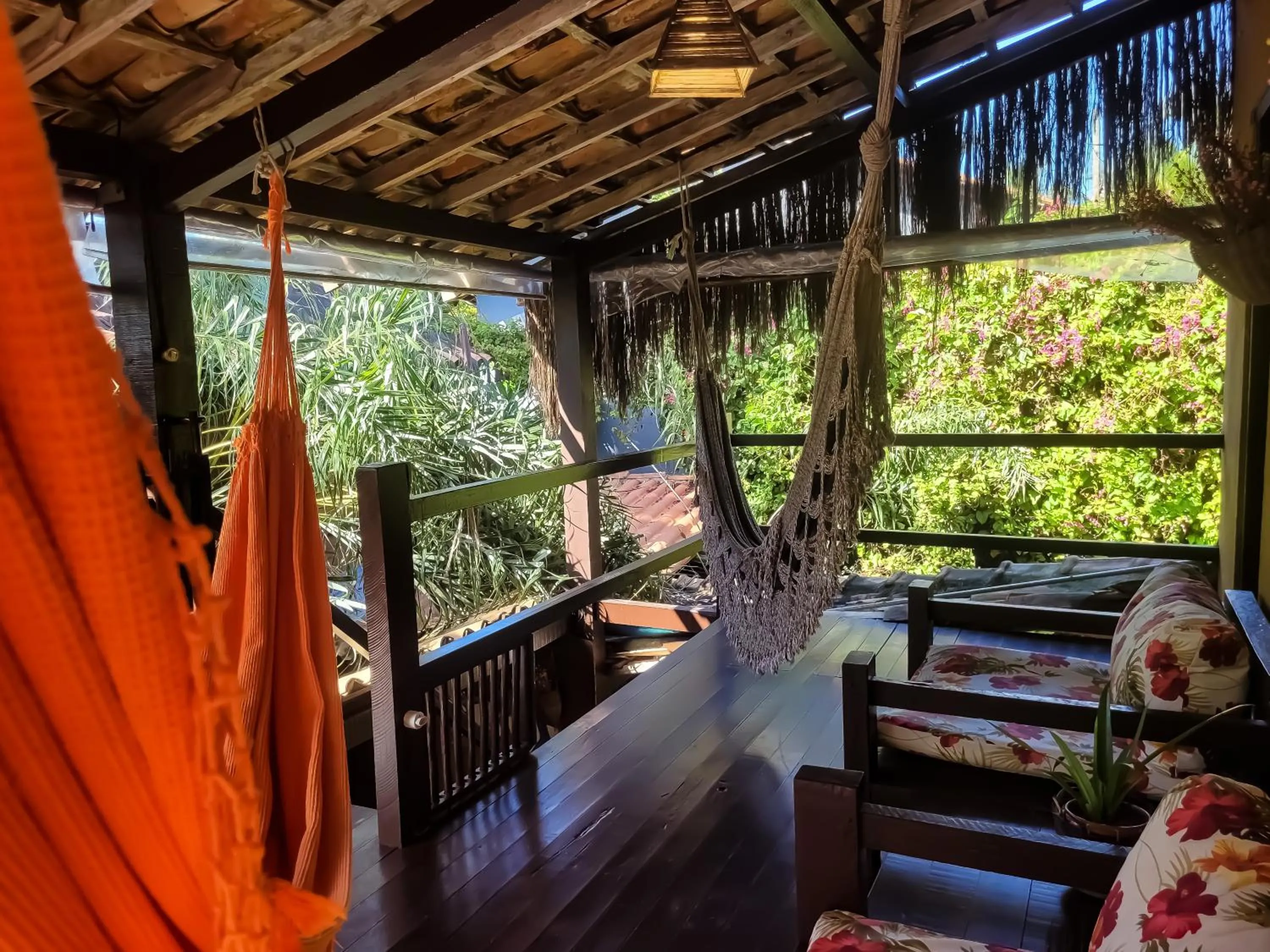 Patio in Pousada Raiz Forte