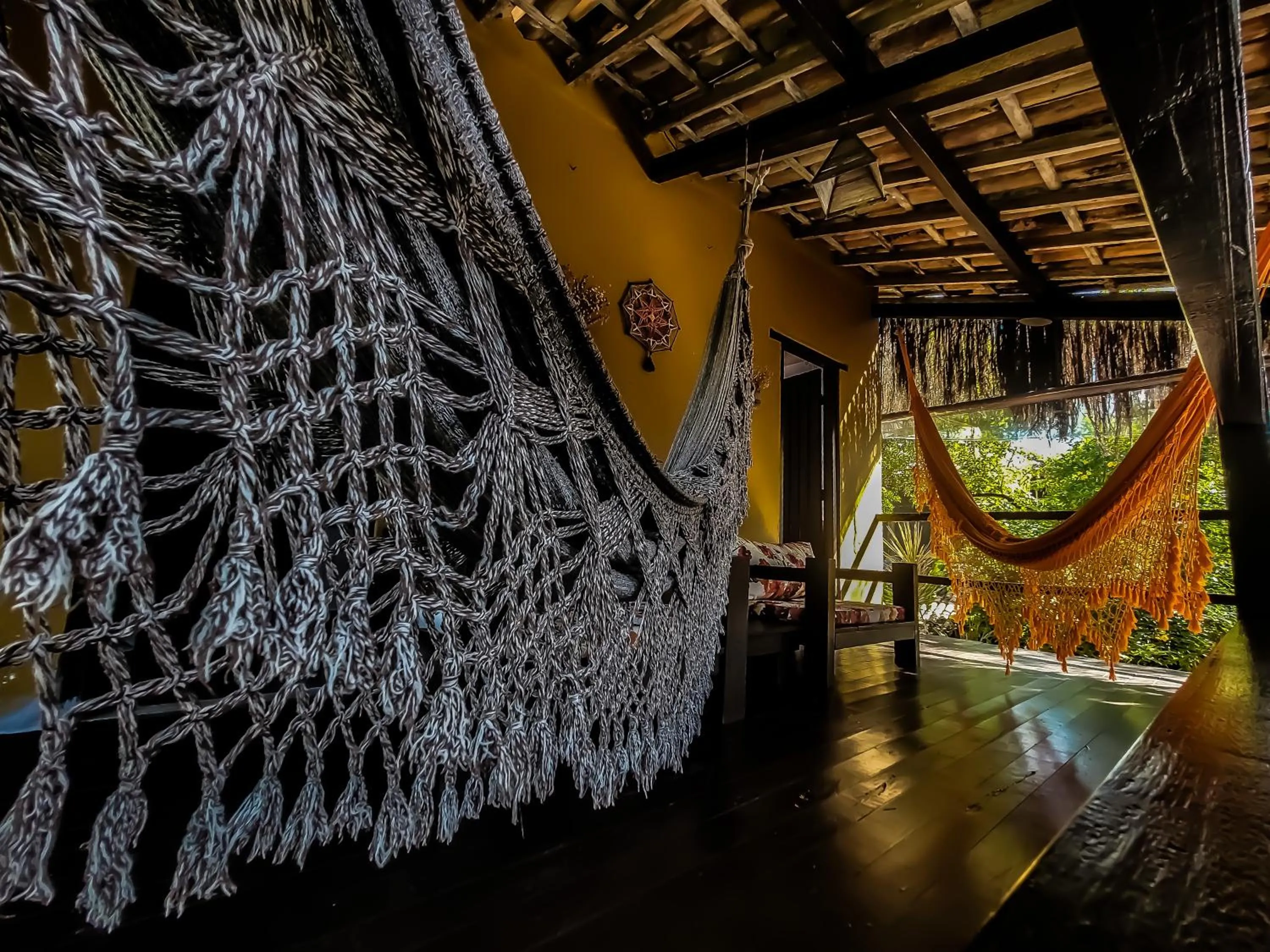 Balcony/Terrace in Pousada Raiz Forte