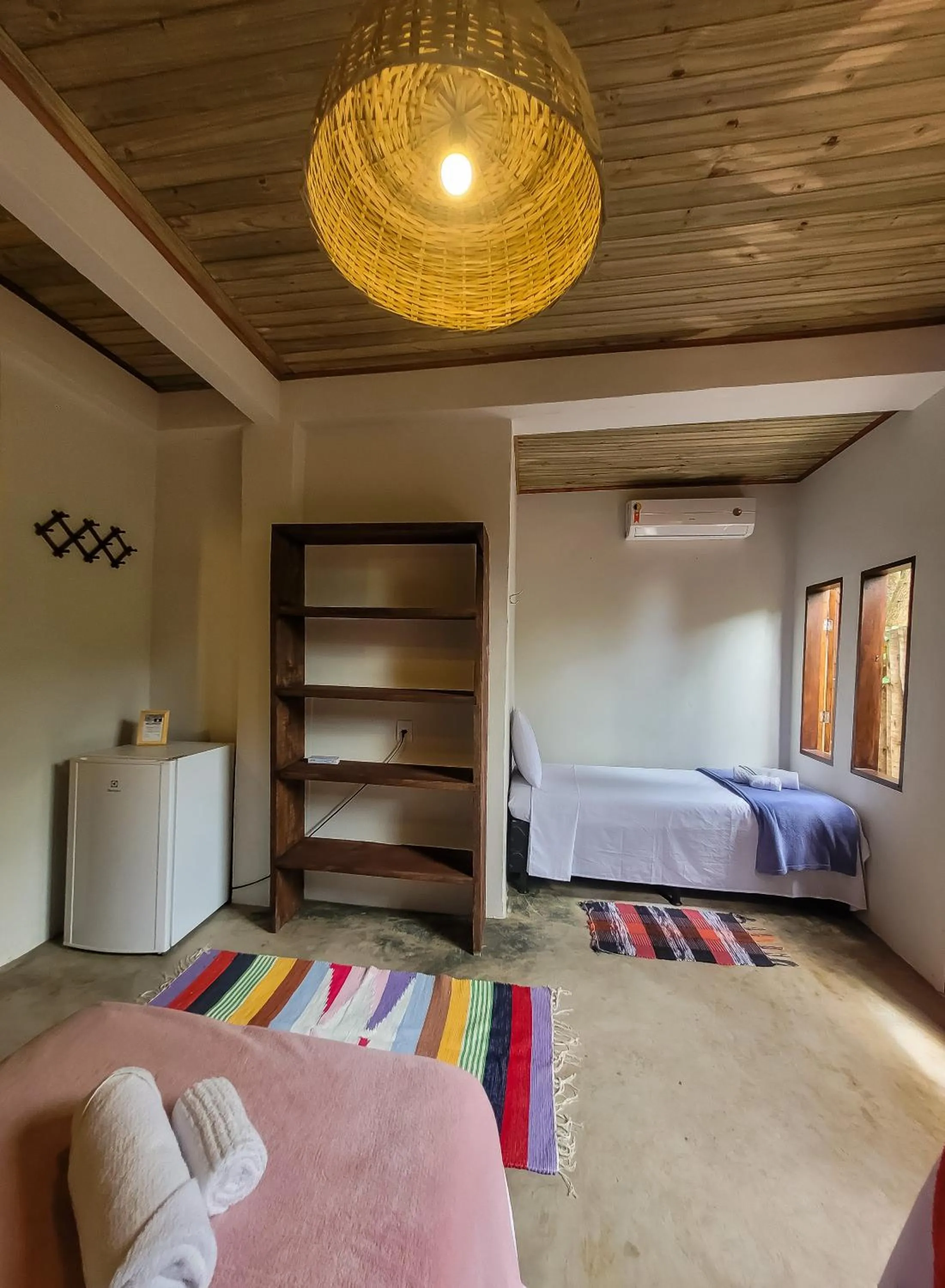 Bed in Pousada Raiz Forte