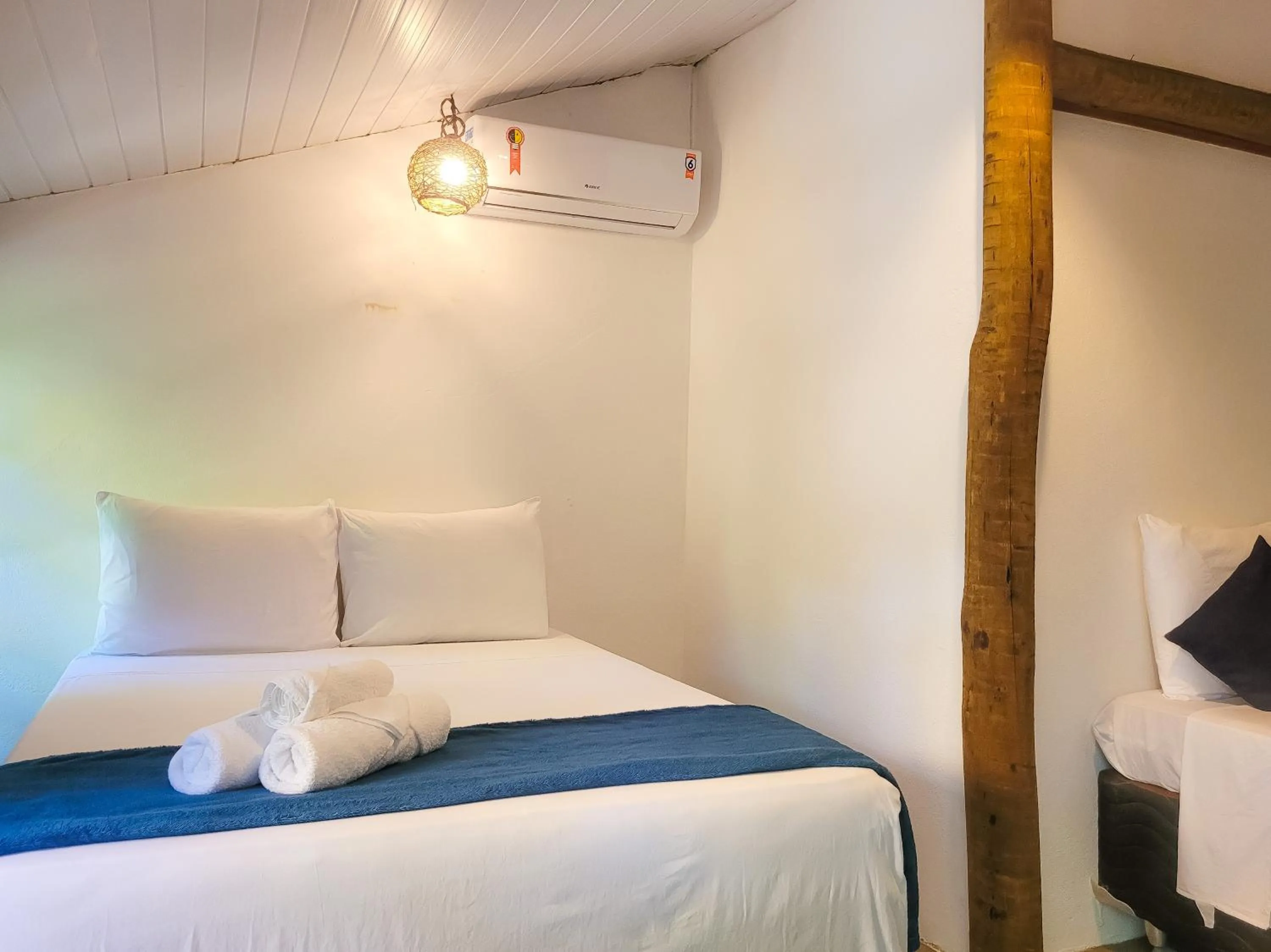 Bed in Pousada Raiz Forte