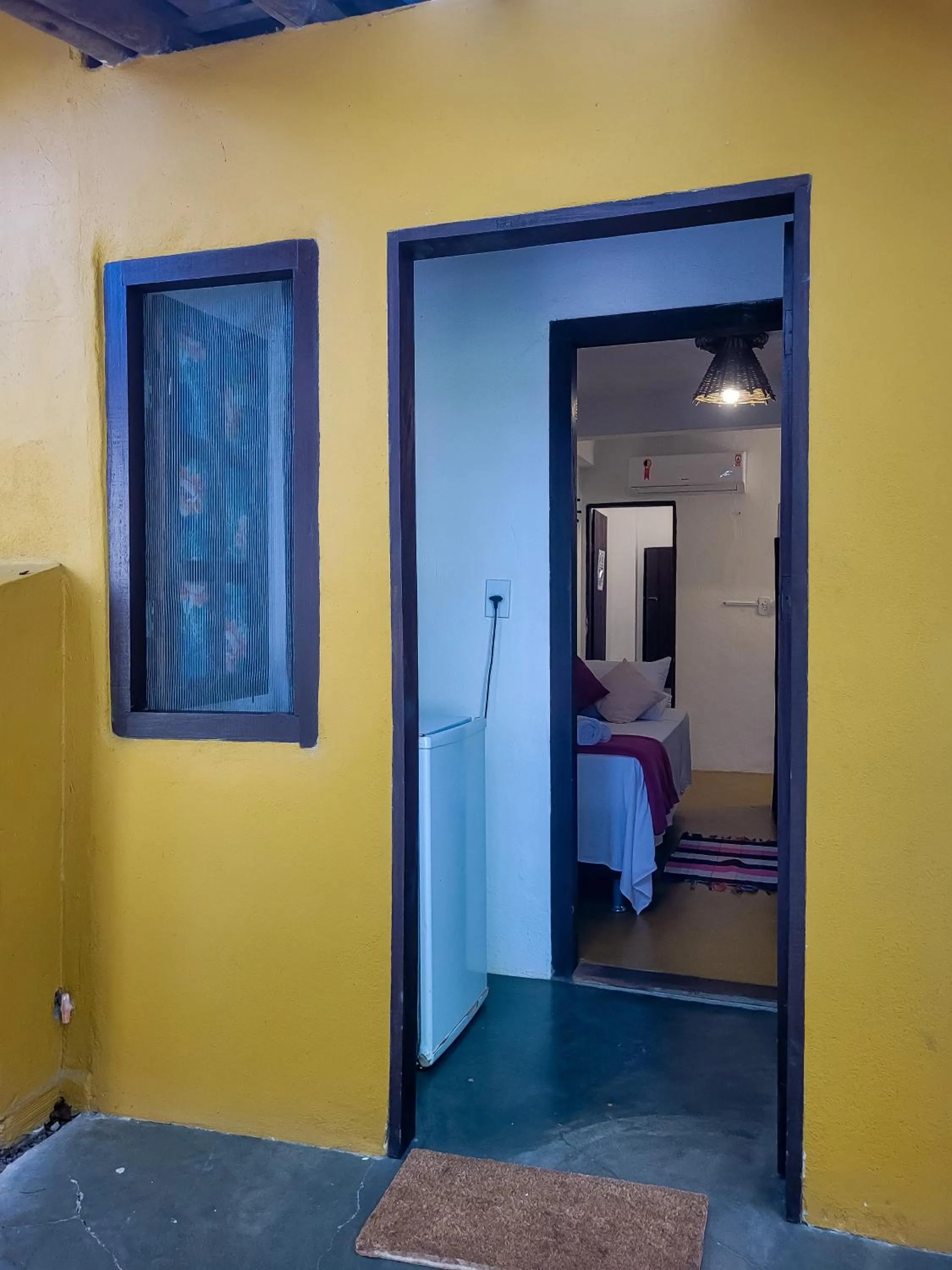 Bed in Pousada Raiz Forte