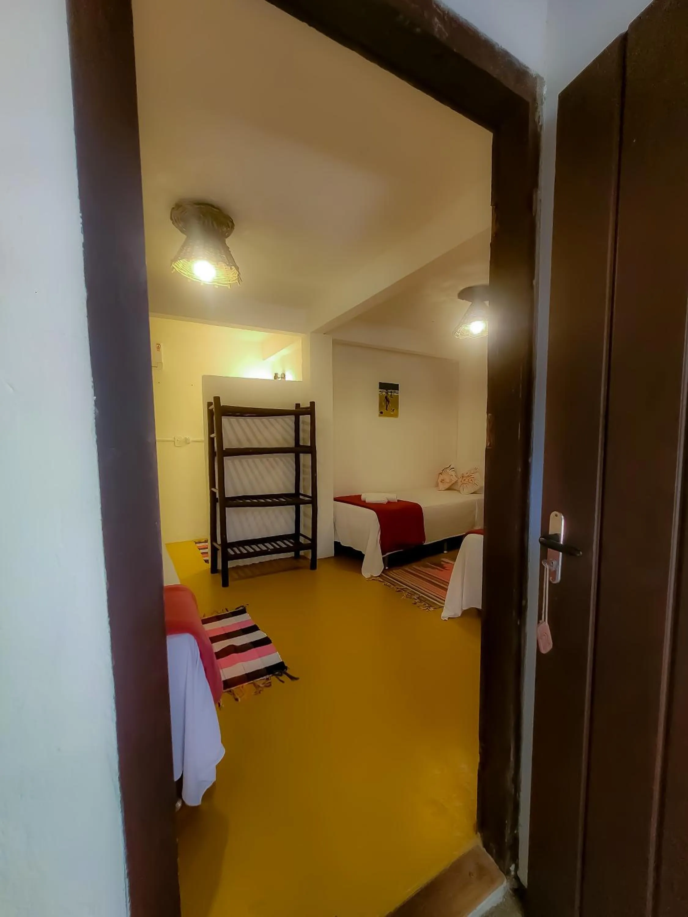 Bed in Pousada Raiz Forte