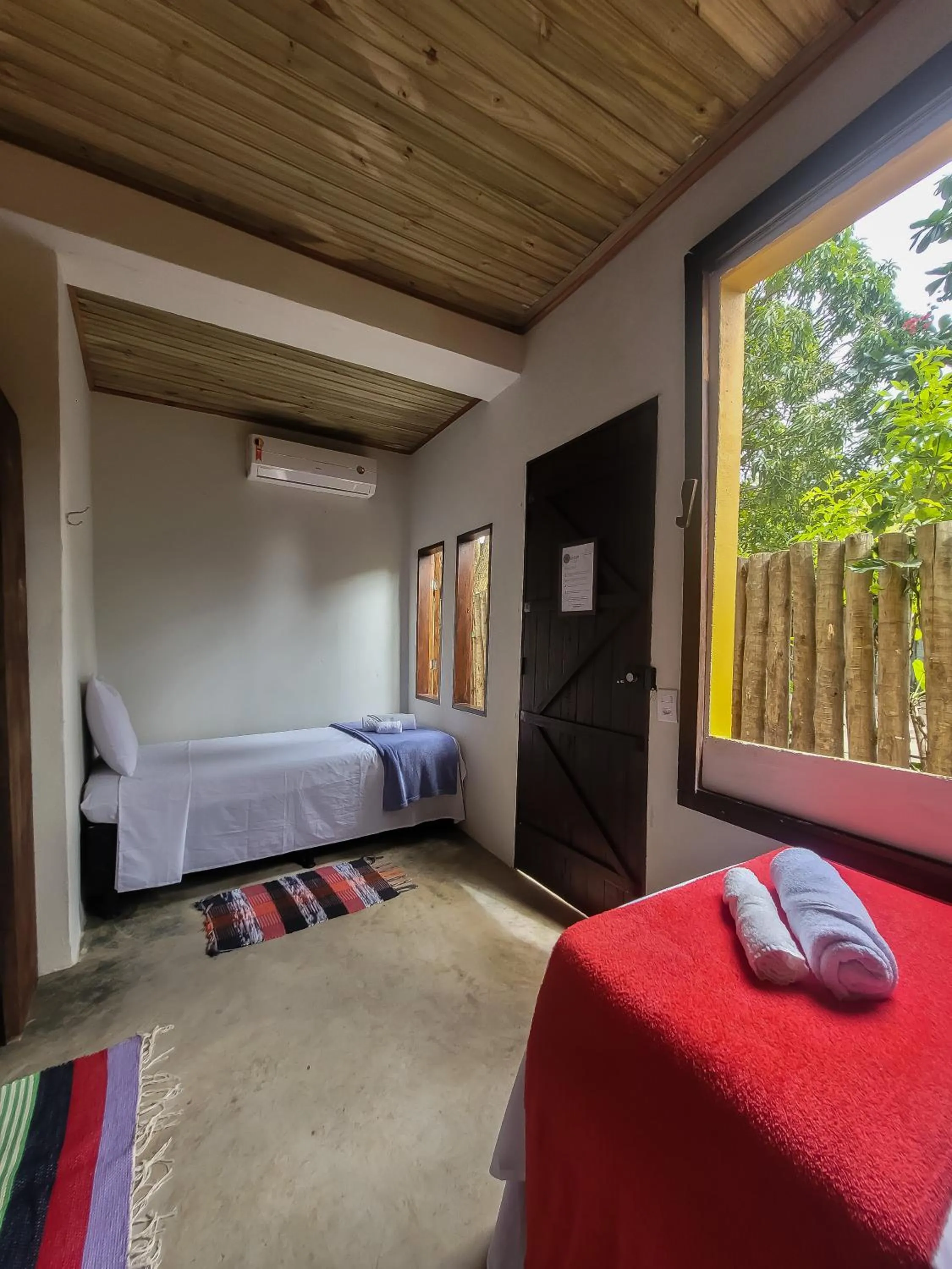 Bed in Pousada Raiz Forte