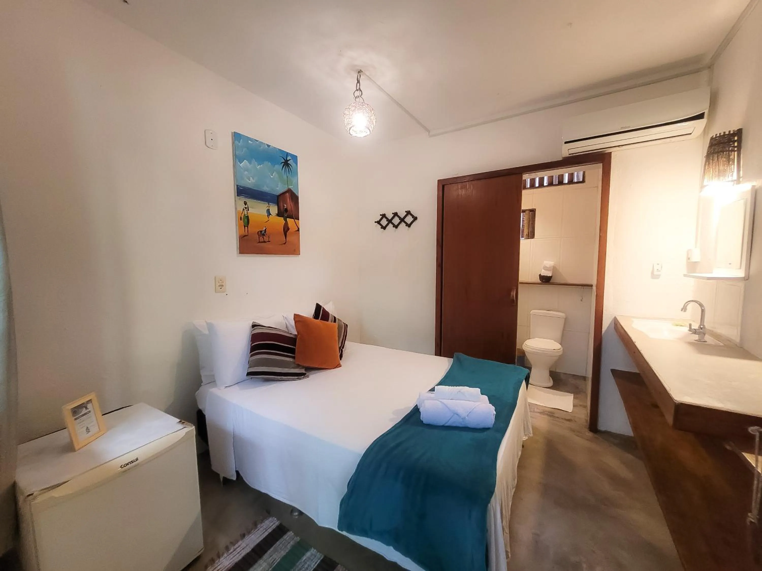 Bed in Pousada Raiz Forte