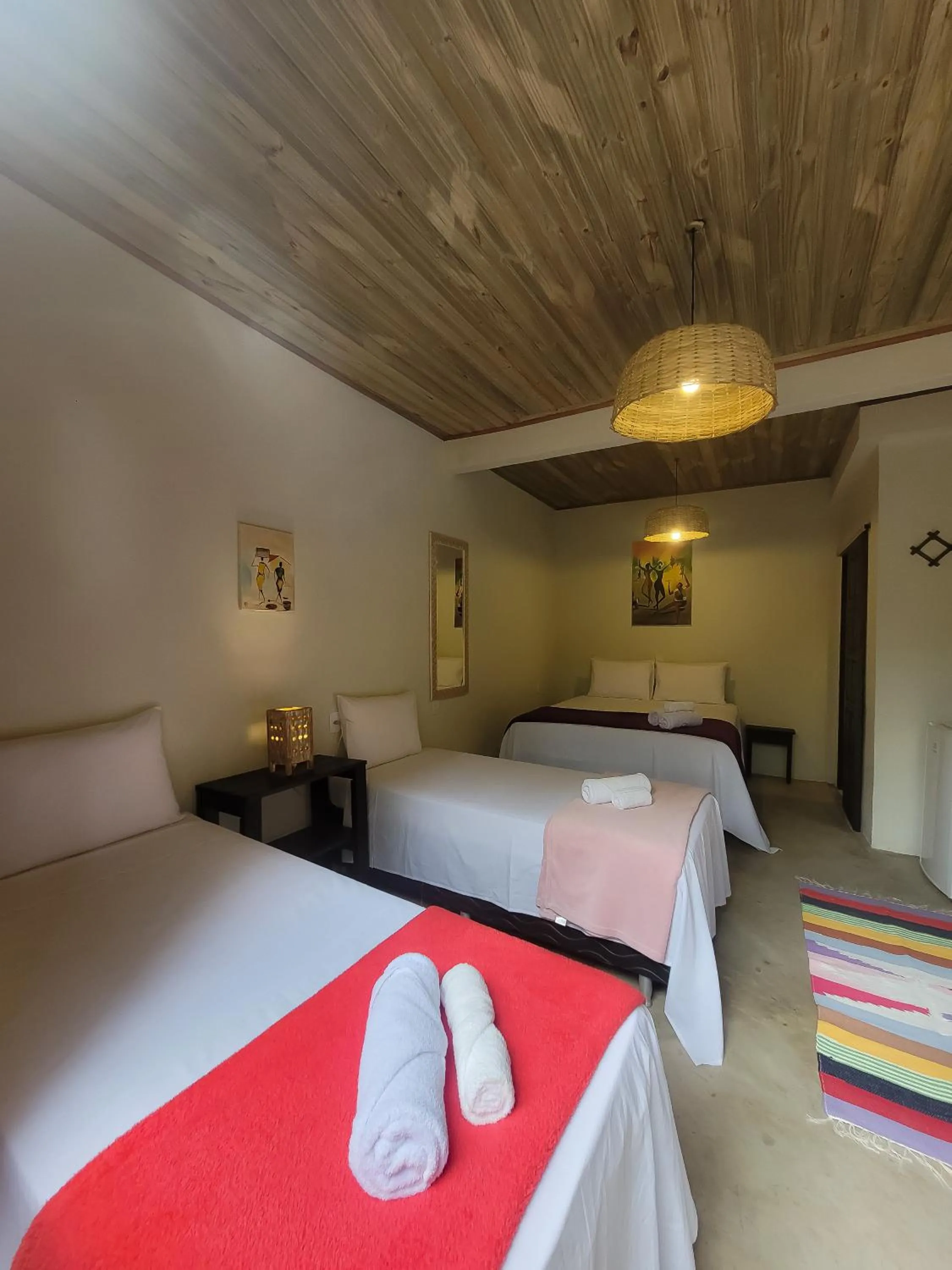 Bed in Pousada Raiz Forte