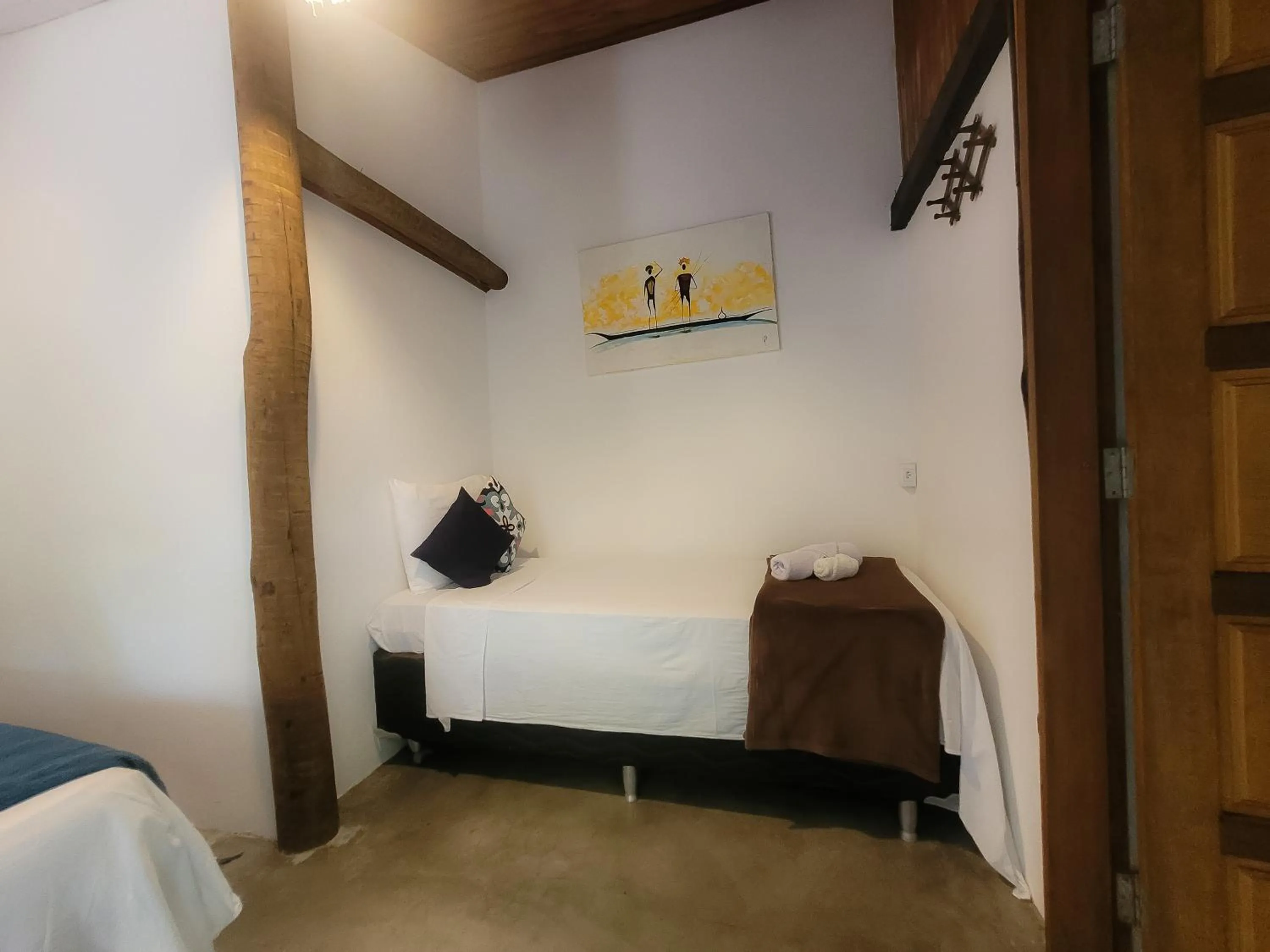 Bed in Pousada Raiz Forte