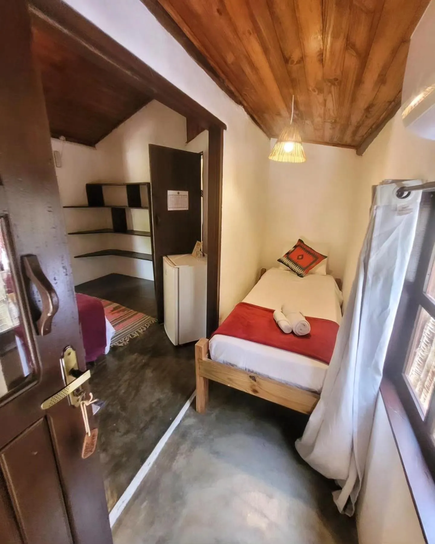 Bed in Pousada Raiz Forte