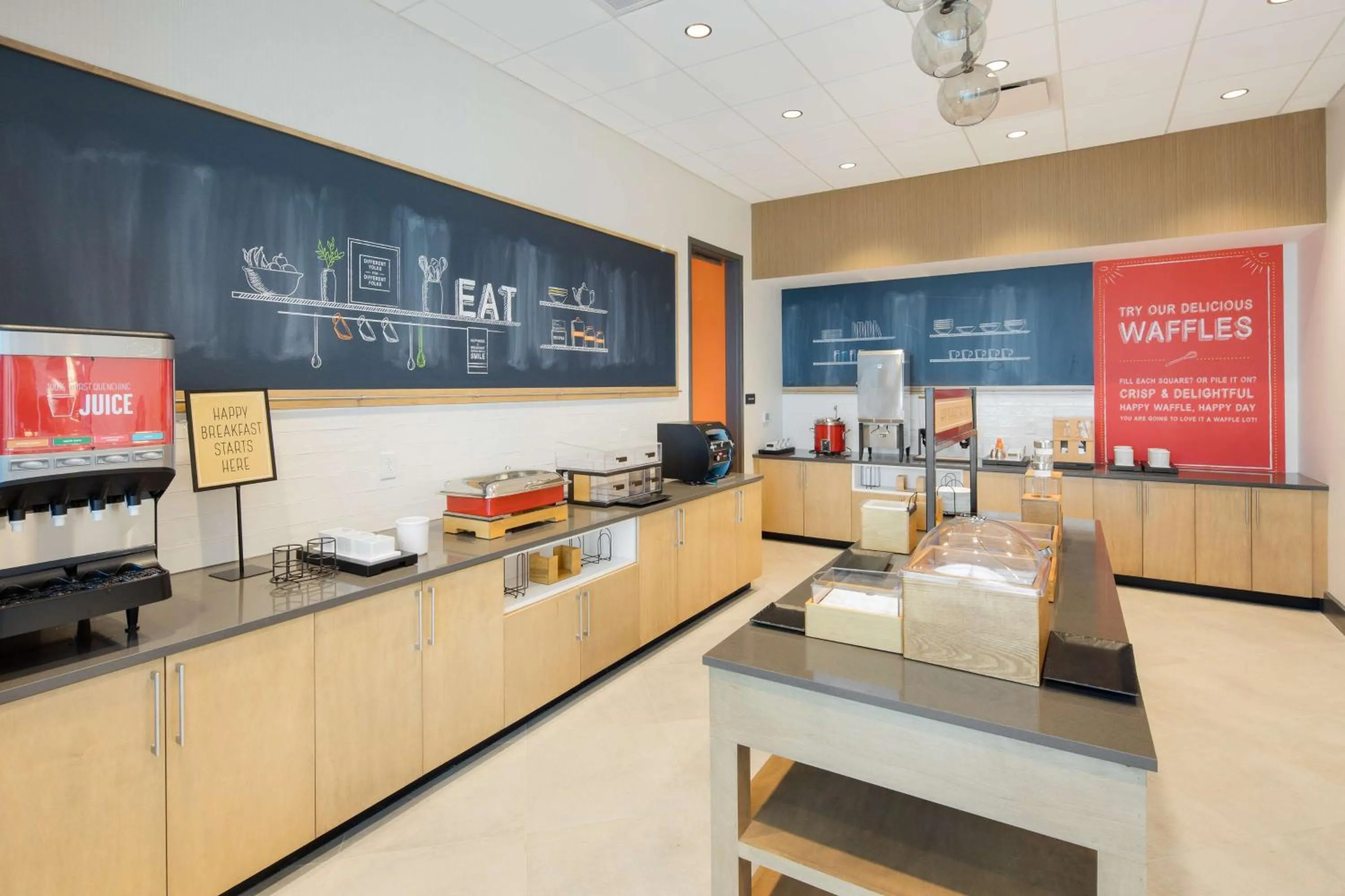 Breakfast in Hampton Inn Smithfield Selma, NC